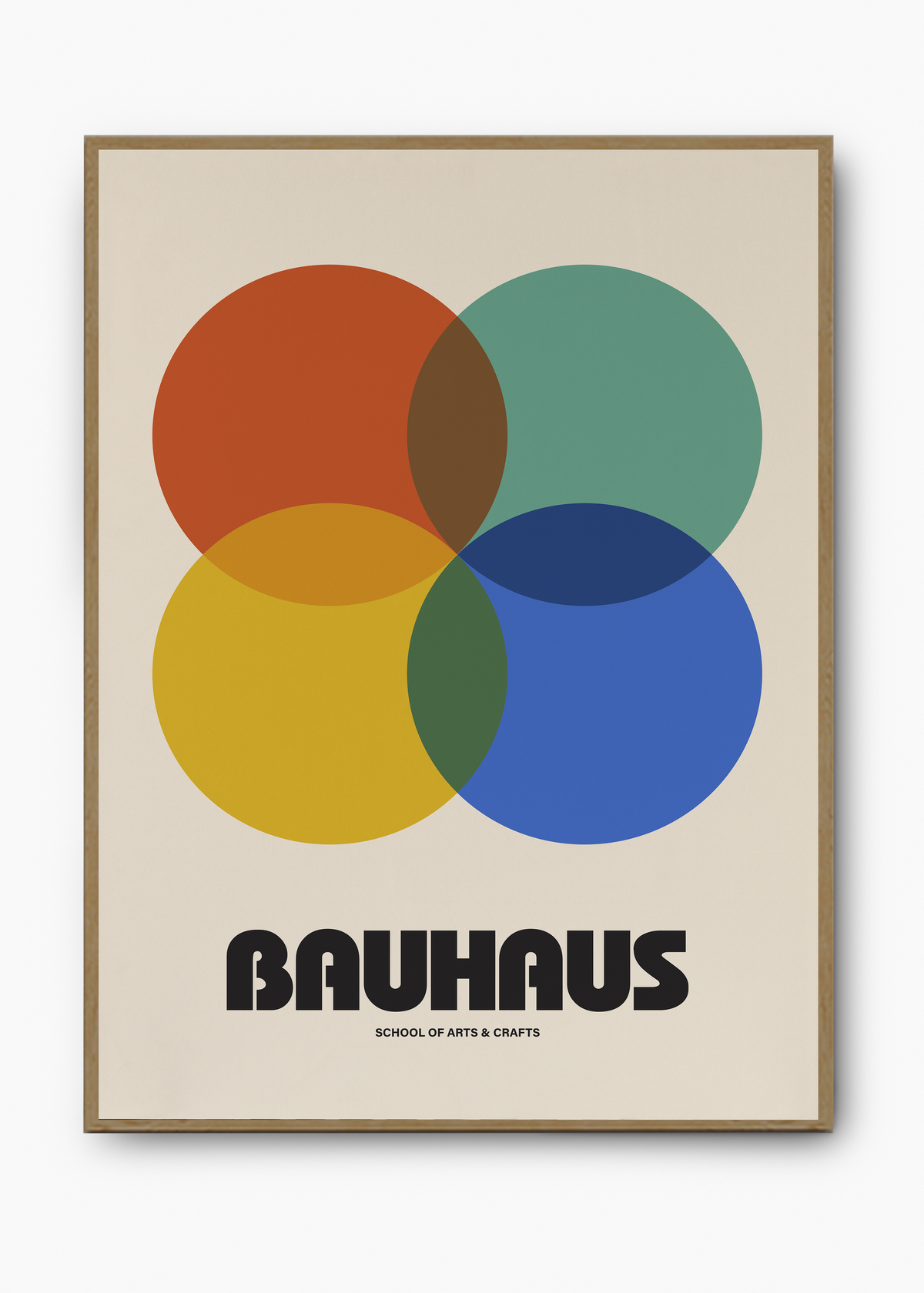 Quadro Bauhaus Color Architecture - 3