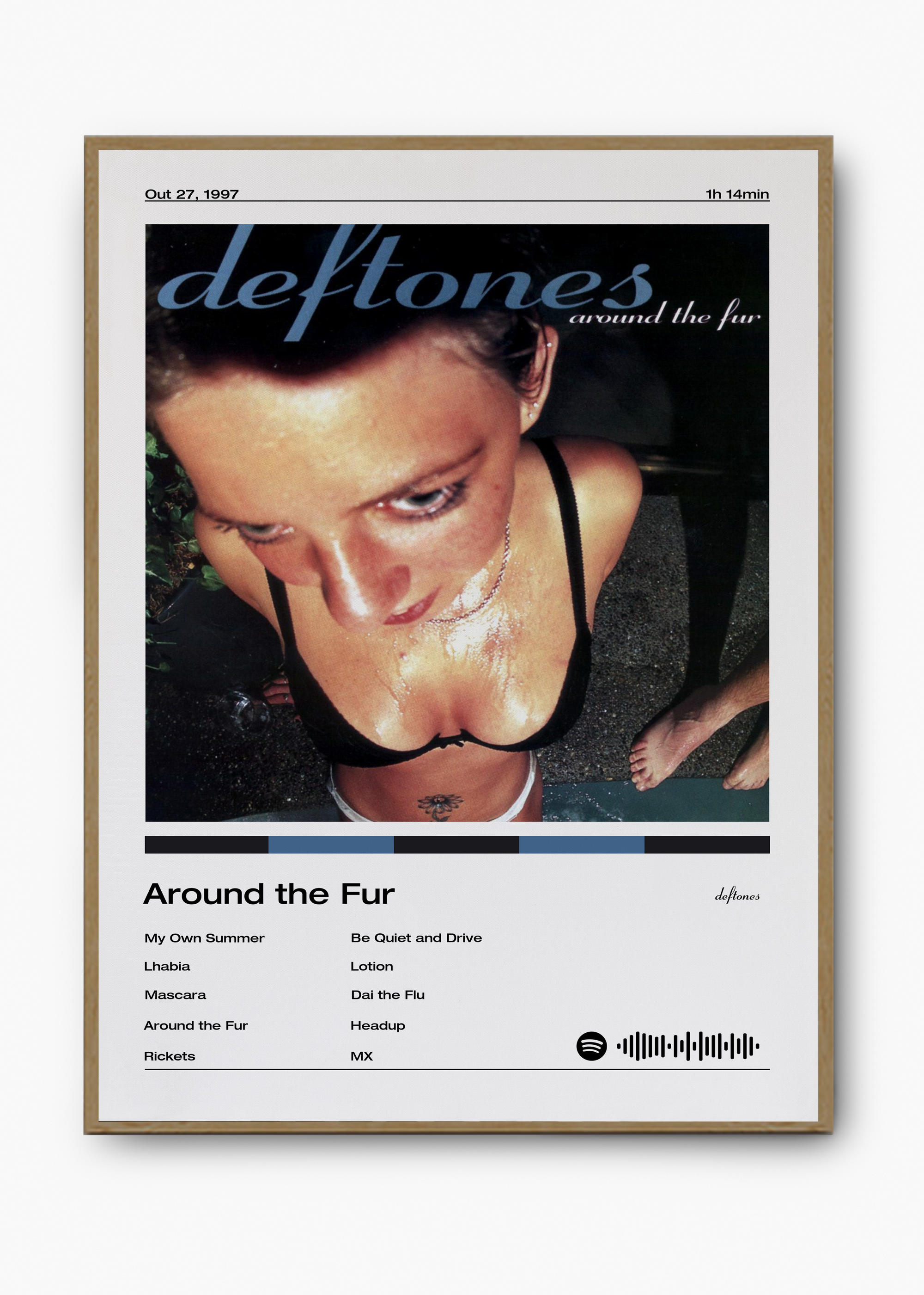 Quadro Deftones Around the Fur - 3