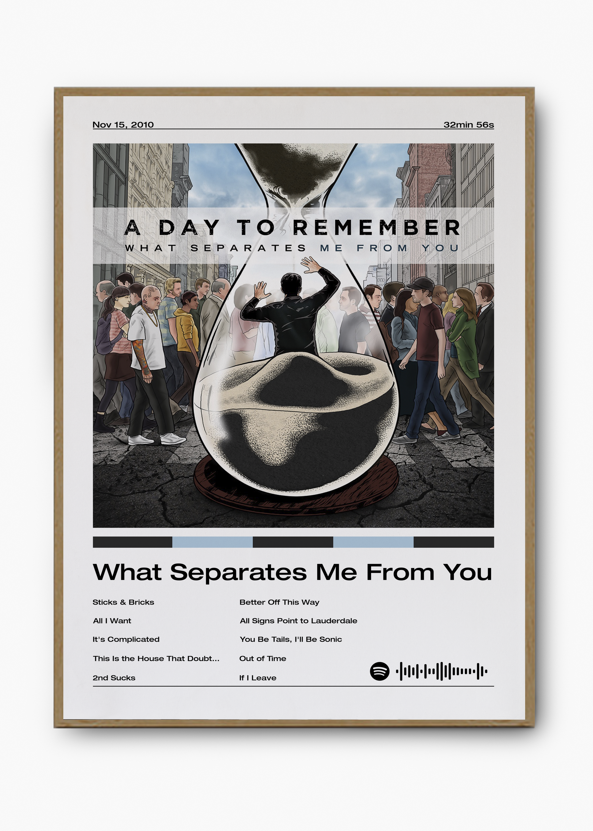 Quadro A Day To Remember What Separates Me from You - 3