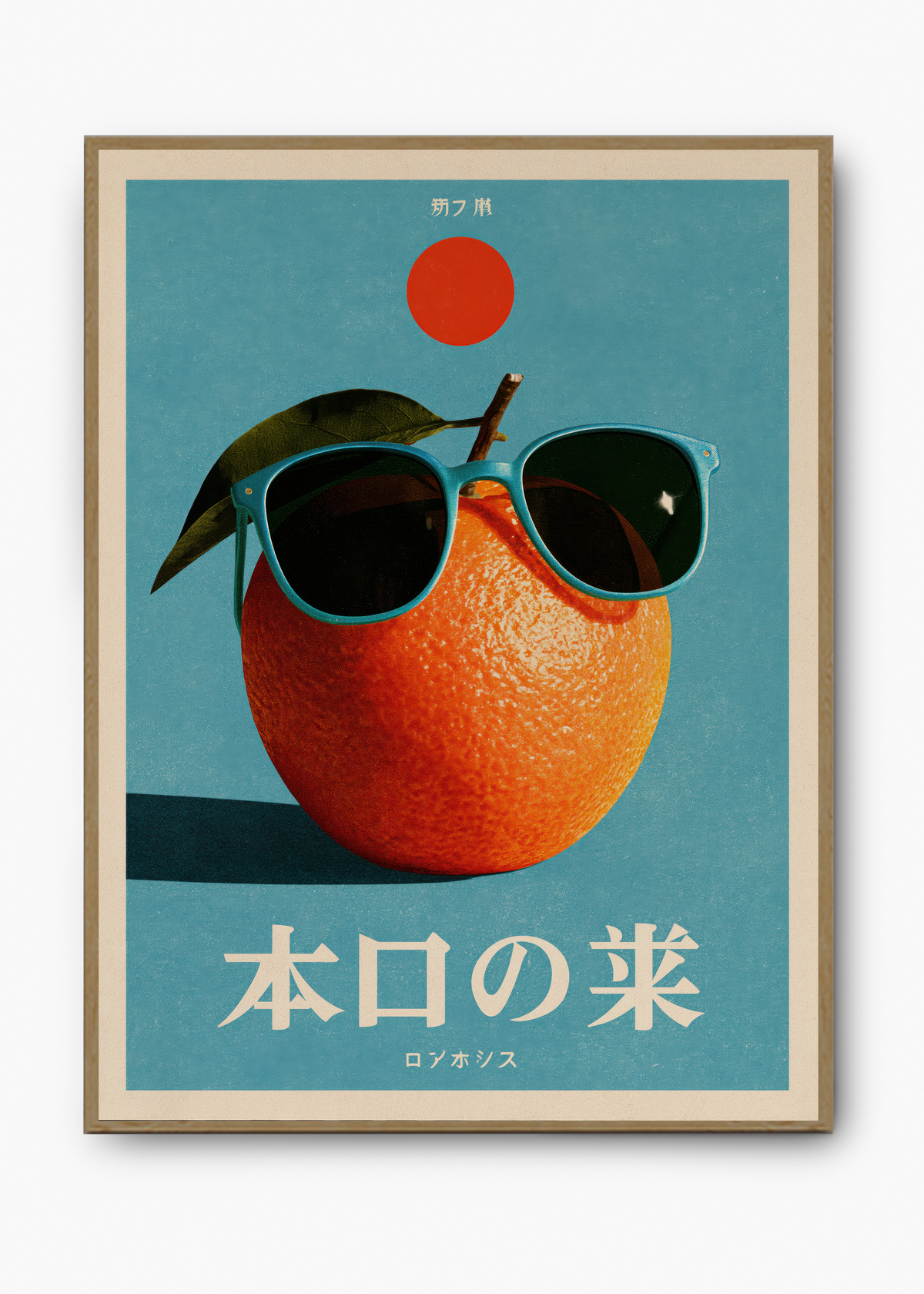 Quadro Japonês Cool Orange - 3