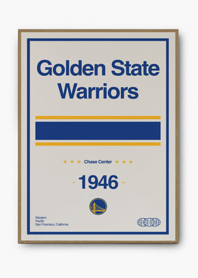 Quadro NBA Golden State Warriors