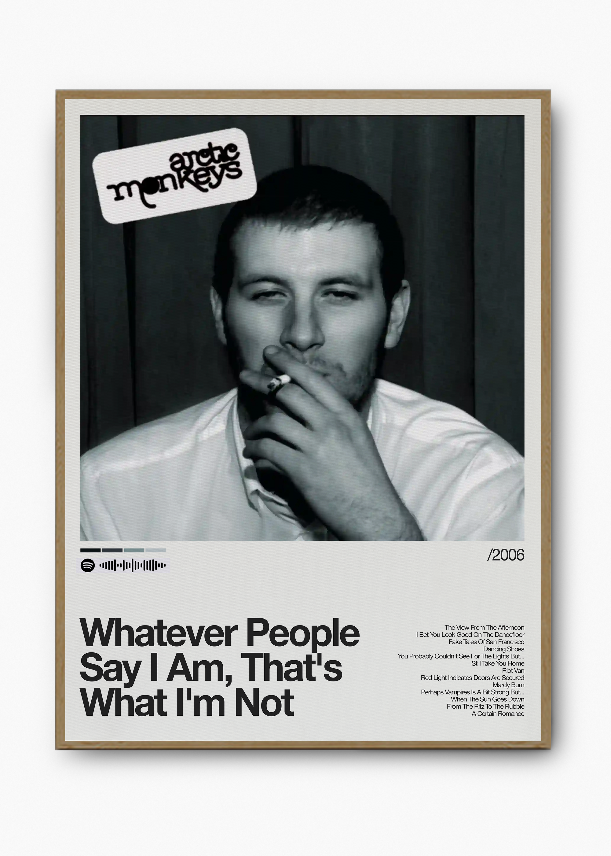 Quadro Arctic Monkeys Whatever People Say I Am - 3