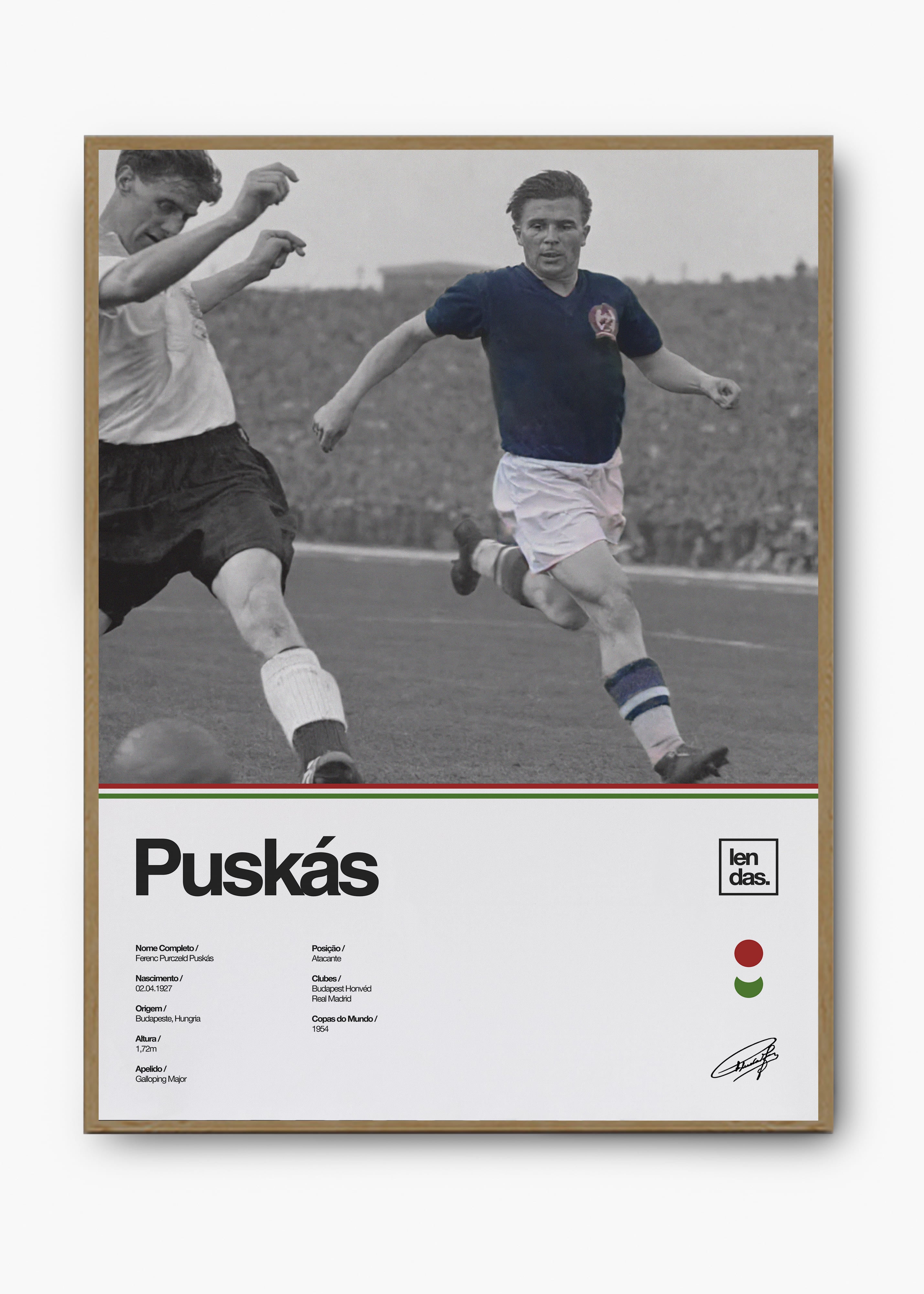 Quadro Ferenc Puskas
