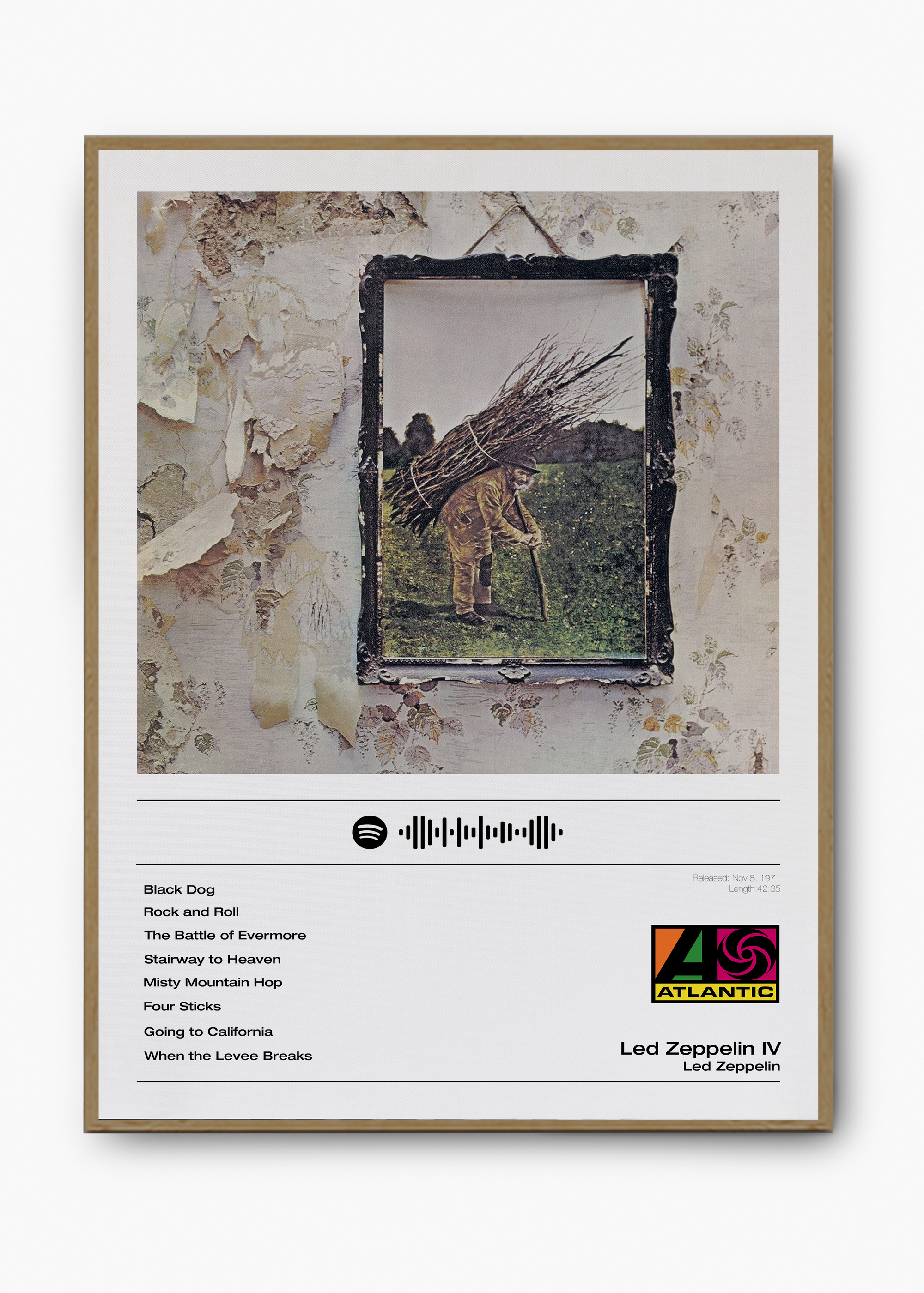 Quadro Led Zeppelin IV II - 3