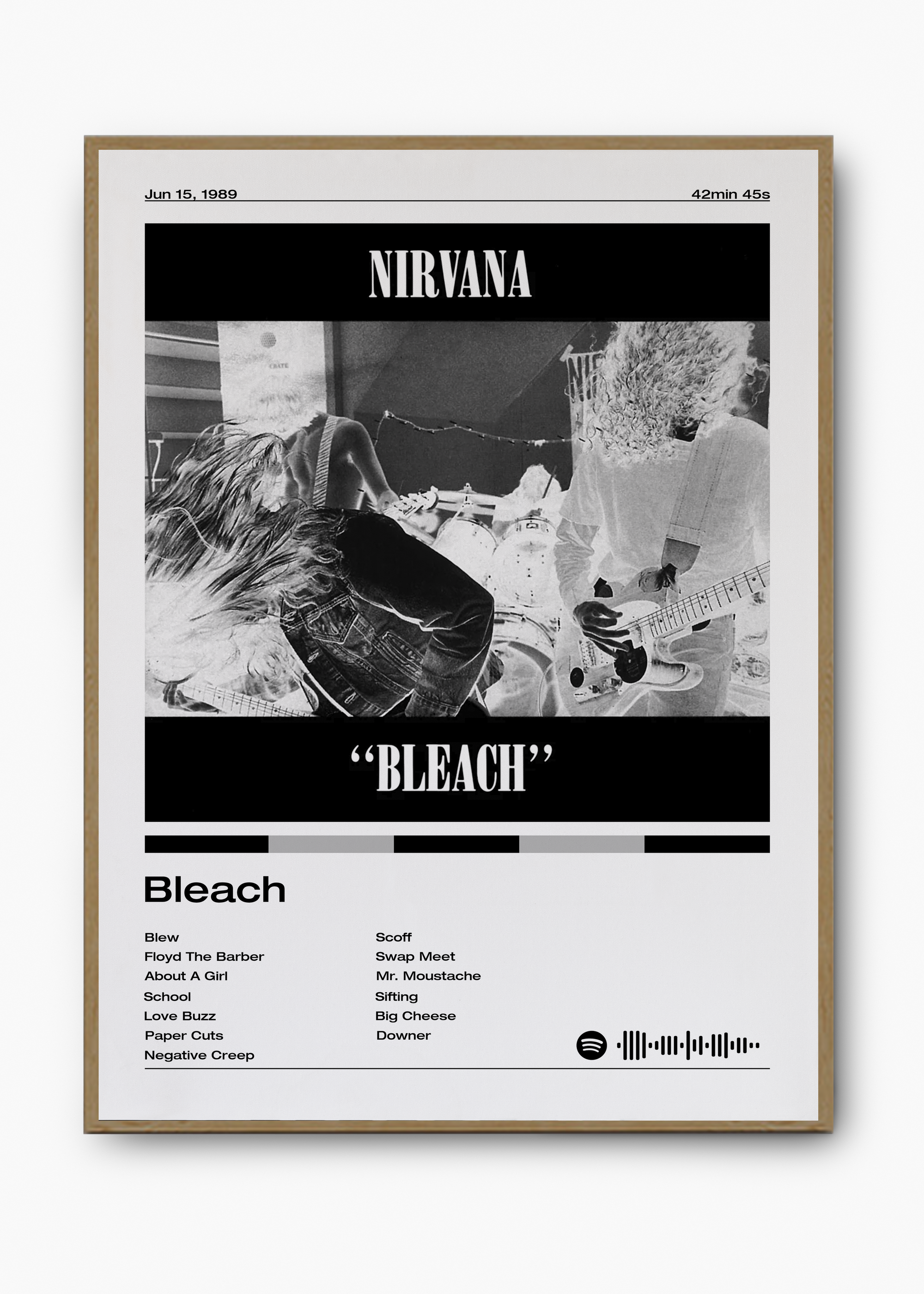 Quadro Nirvana Bleach - 3