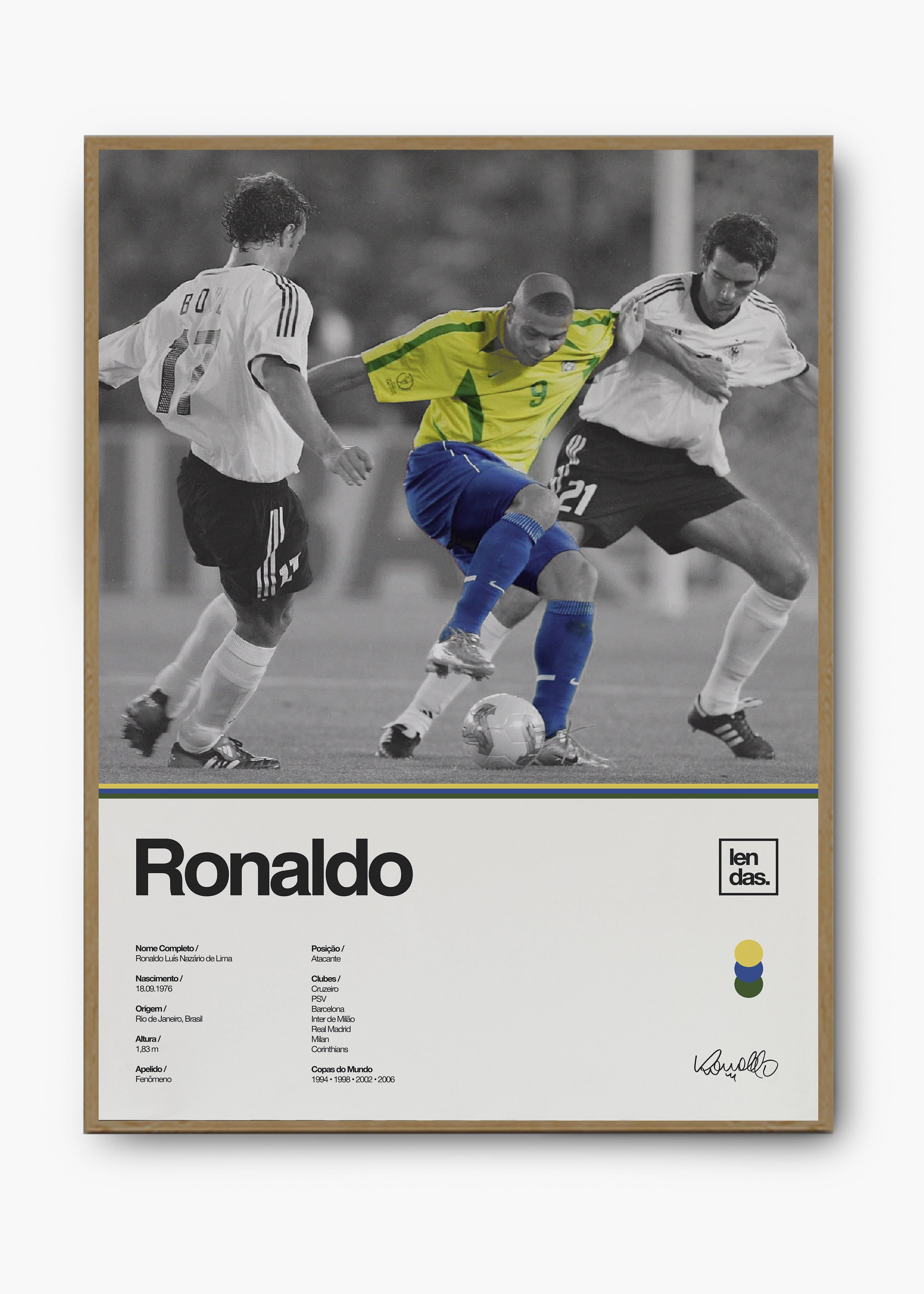 Quadro Ronaldo Fenômeno