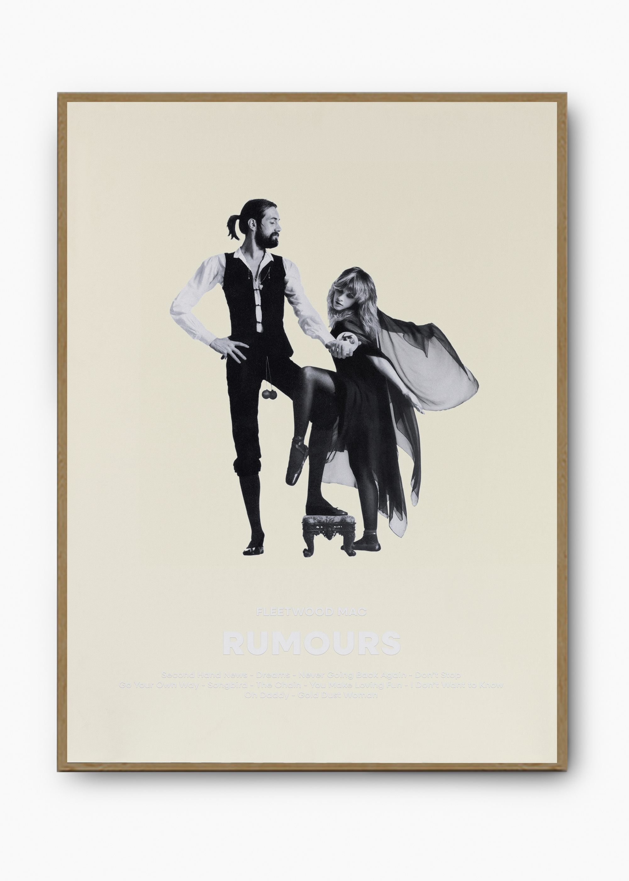 Quadro Fleetwood Mac Rumours Capa - 3