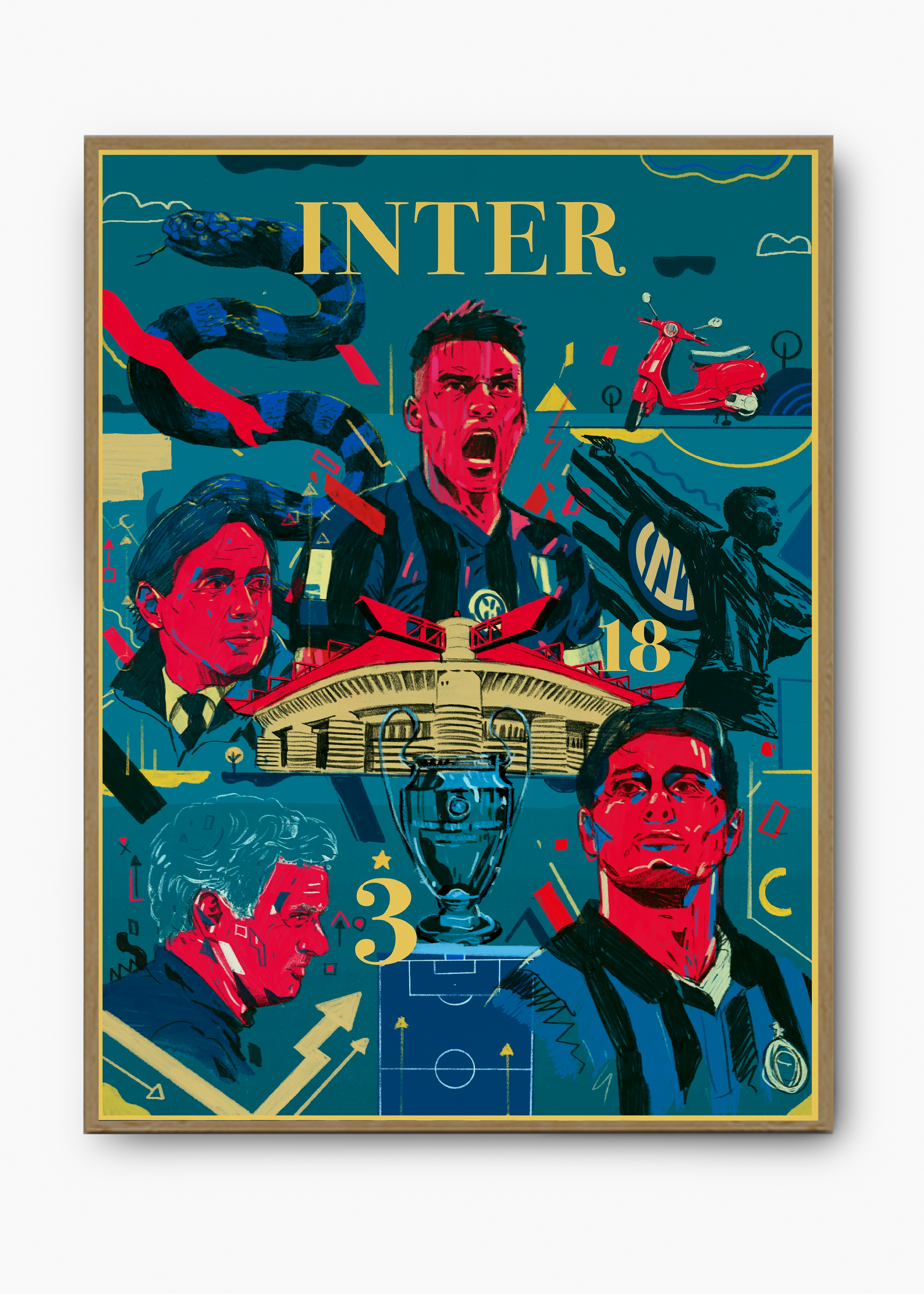 Quadro Inter de Milão - 3