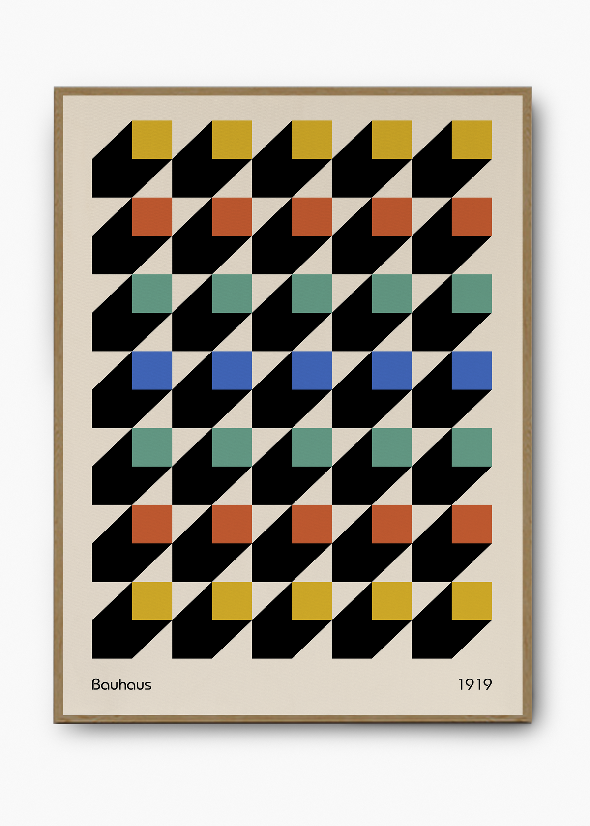 Quadro Bauhaus Color Grid - 3
