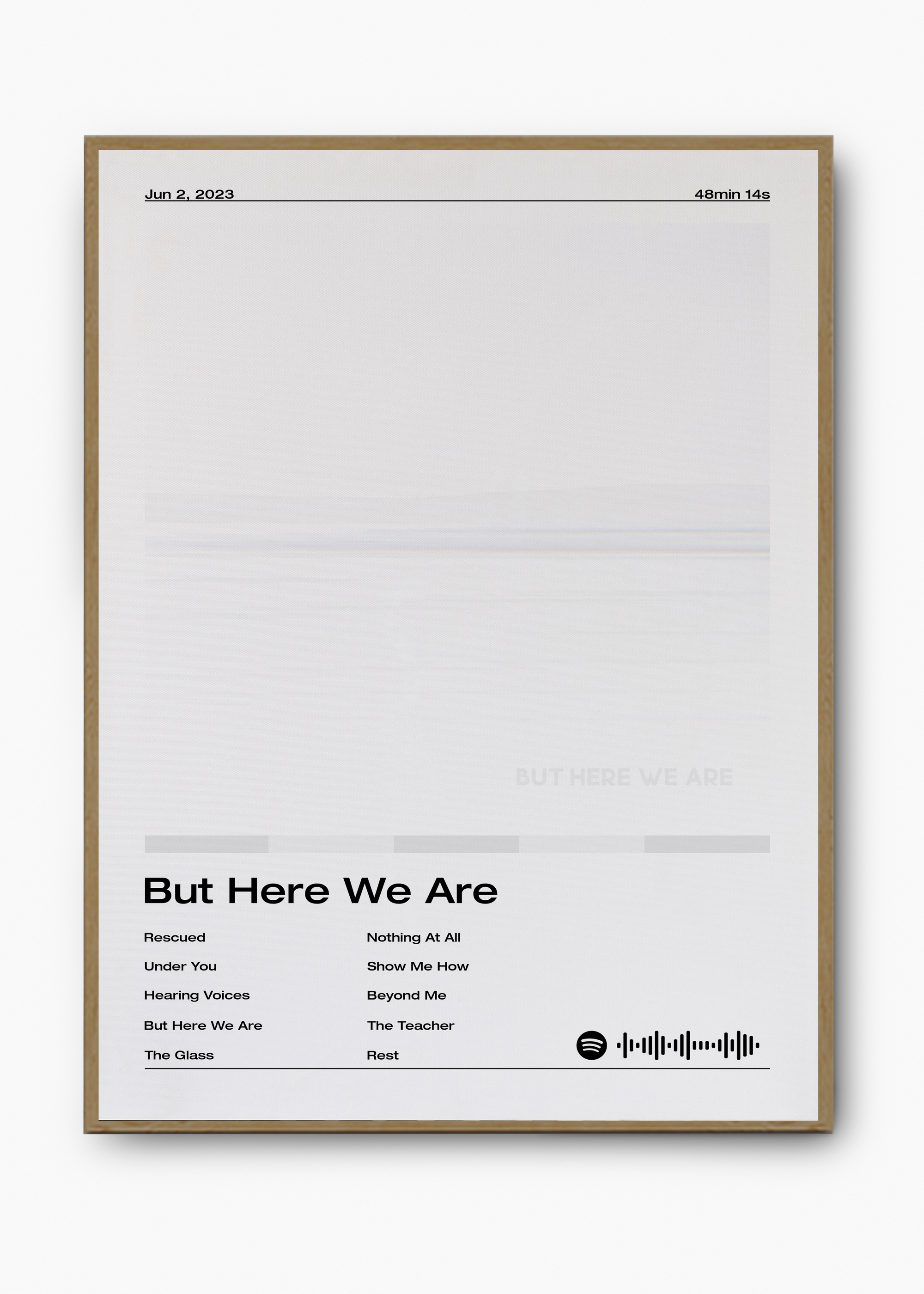 Quadro Foo Fighters But Here We Are - 3