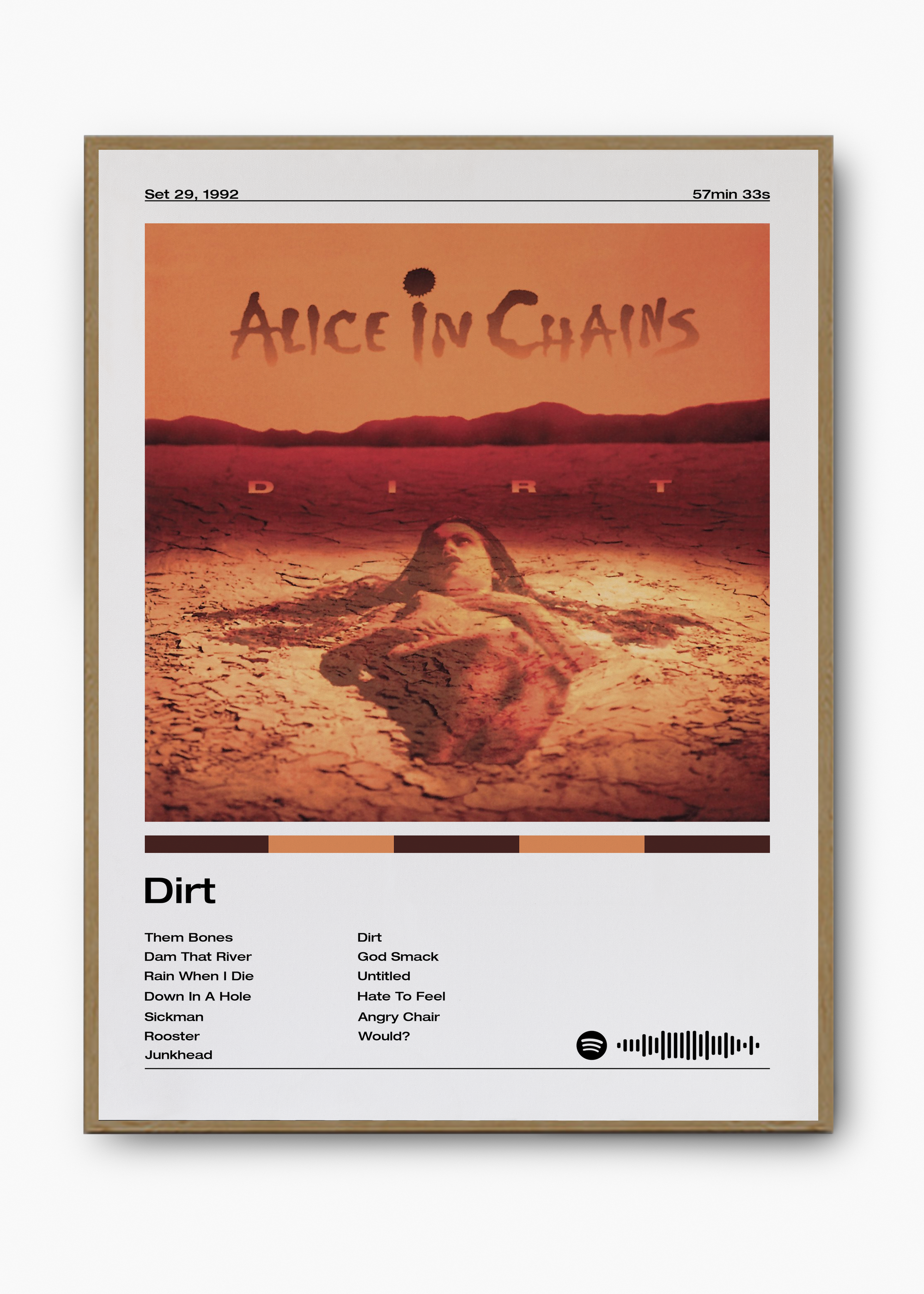 Quadro Alice in Chains Dirt - 3
