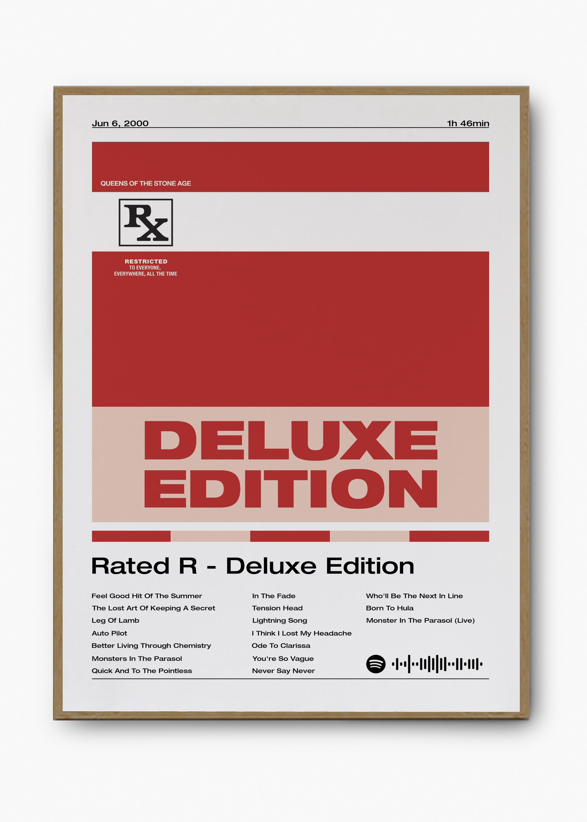 Quadro Queens of The Stone Age Rated R (Deluxe Edition) - 3