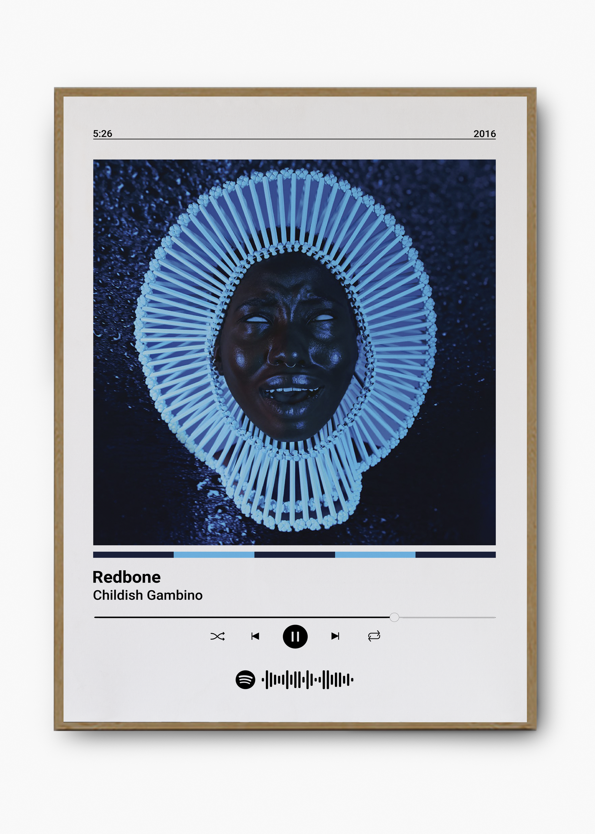 Quadro Childish Gambino Redbone - 3