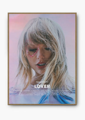 Quadro Taylor Swift Lover Capa
