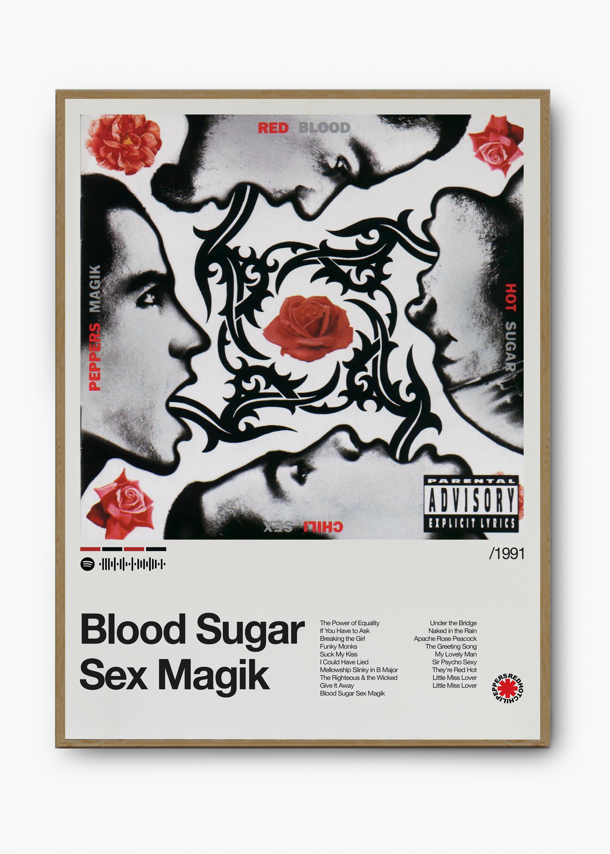 Quadro Red Hot Chili Peppers Blood Sugar Sex Magik II - 3