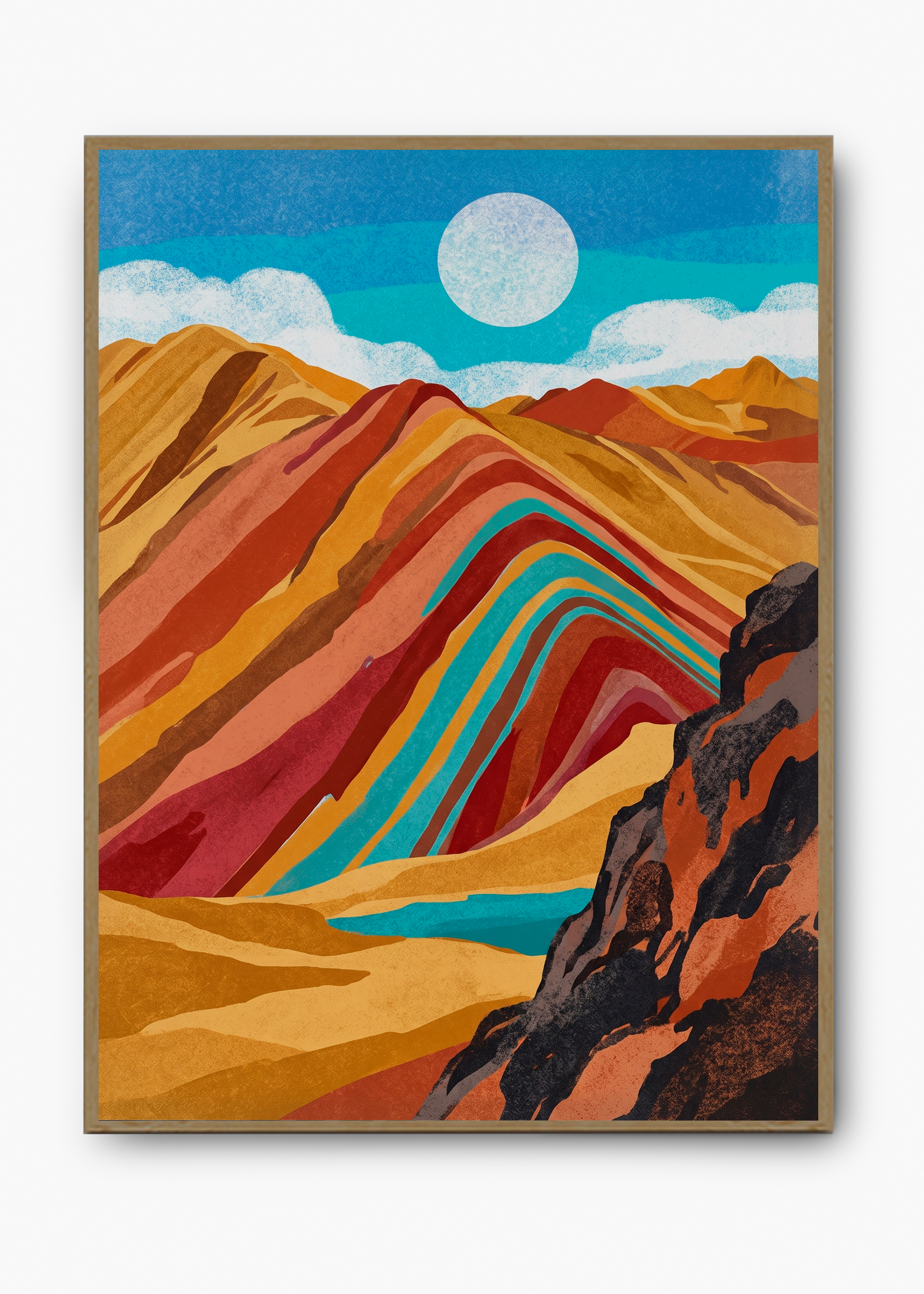 Quadro Vinicunca Mountain - 3
