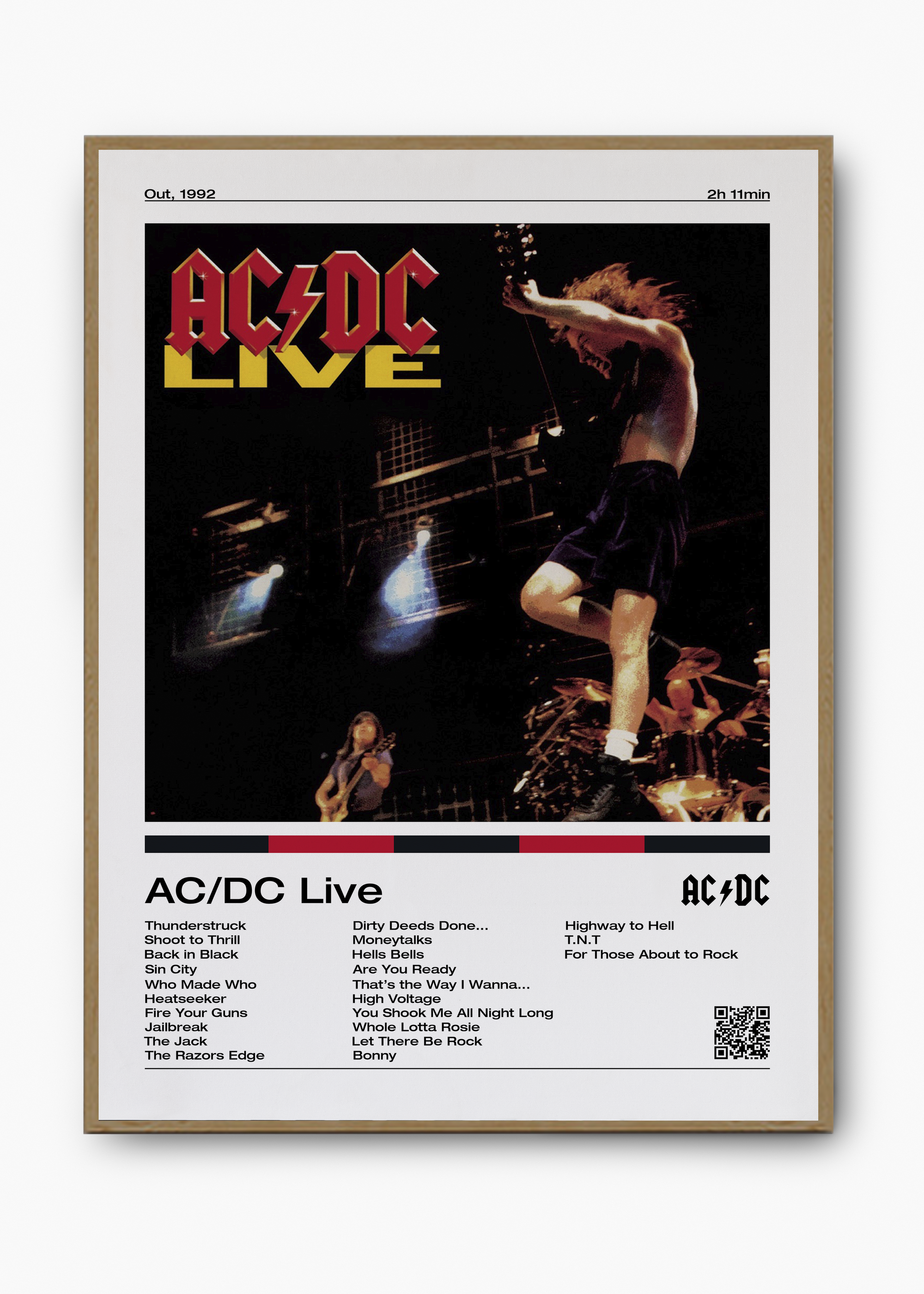 Quadro ACDC Live - 3