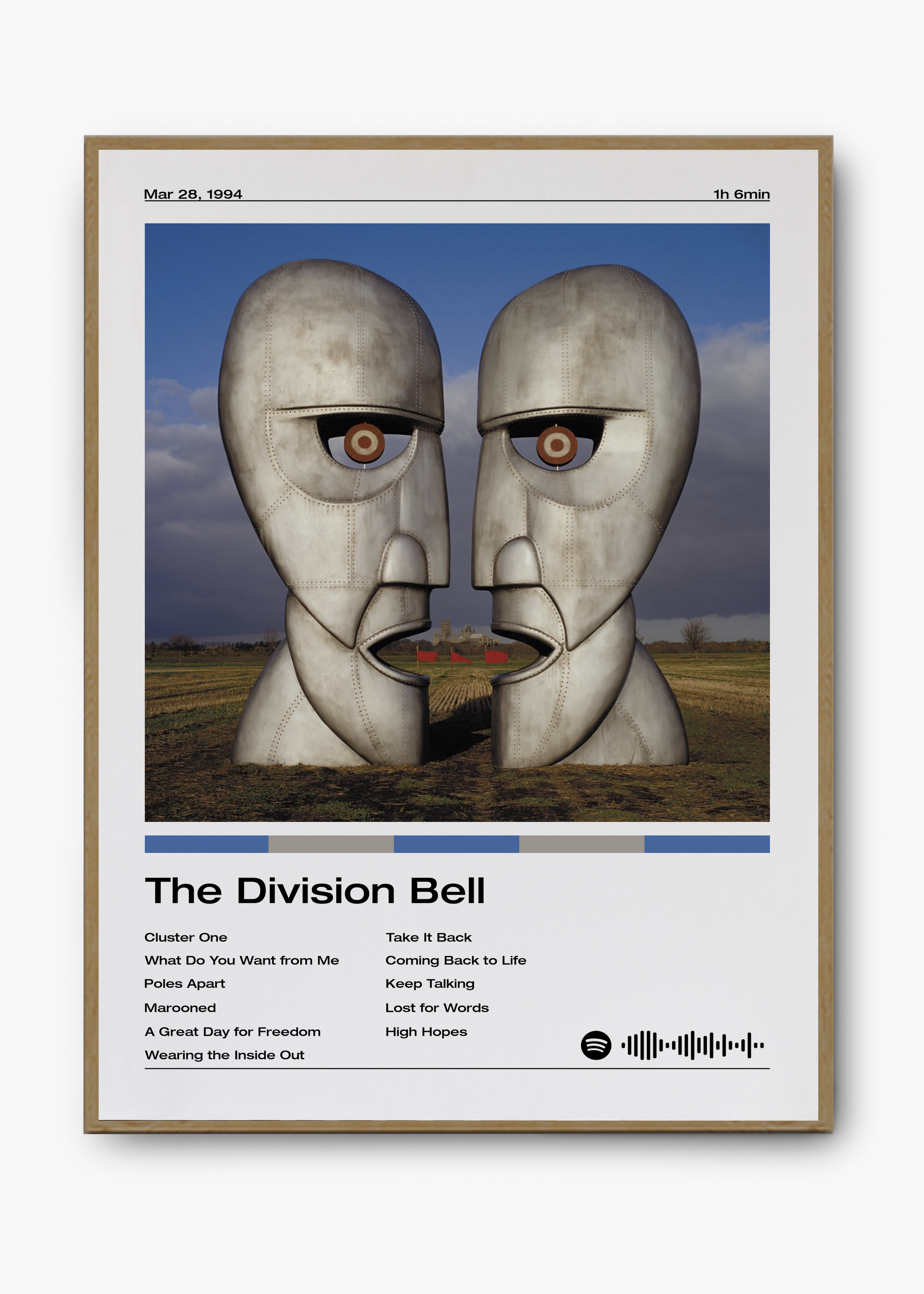 Quadro Pink Floyd The Division Bell - 3