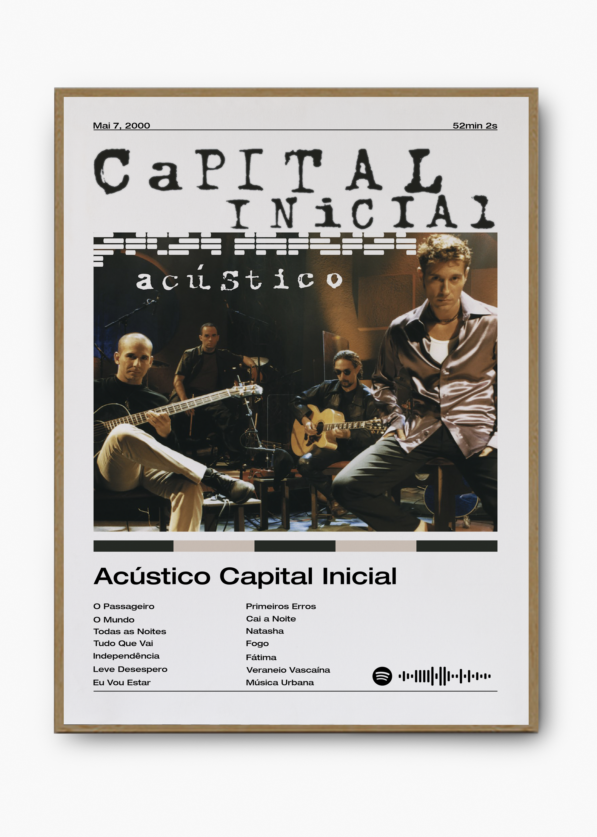 Quadro Acústico Capital Inicial - 3