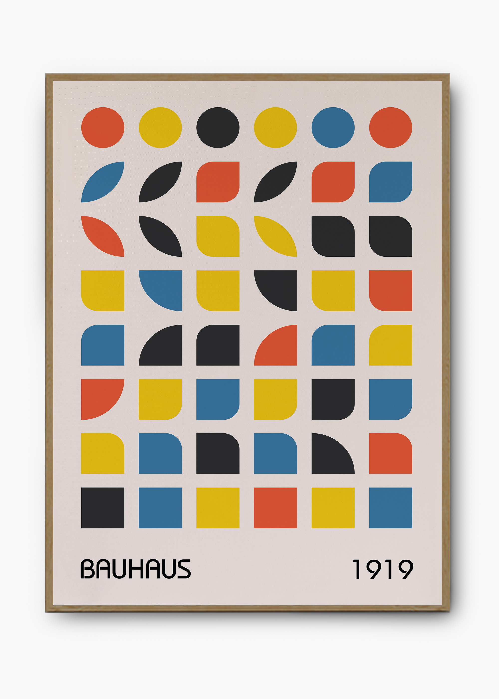 Quadro Bauhaus Leaves - 3
