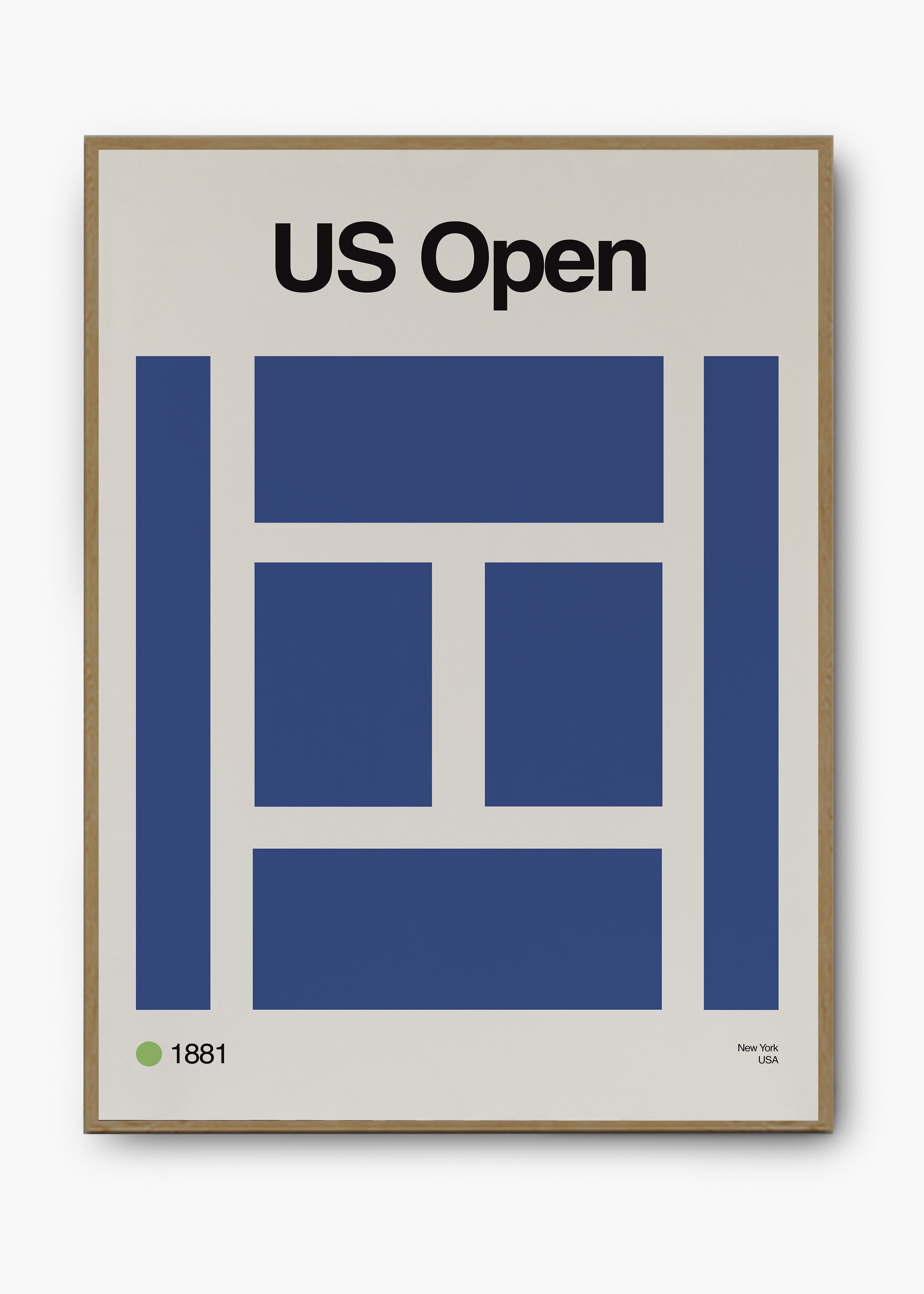 Quadro Tênis Us Open