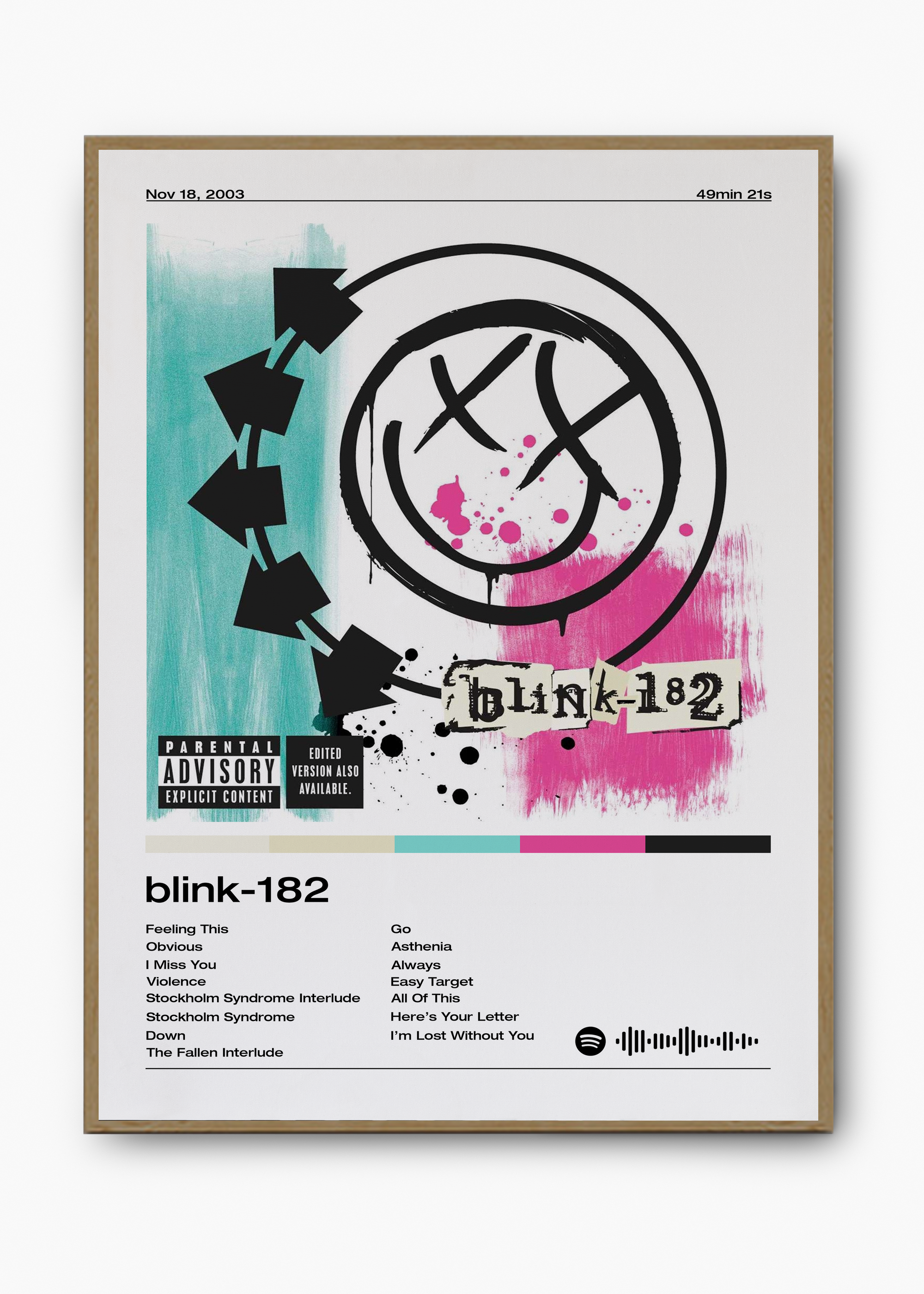 Quadro Blink-182 - 3