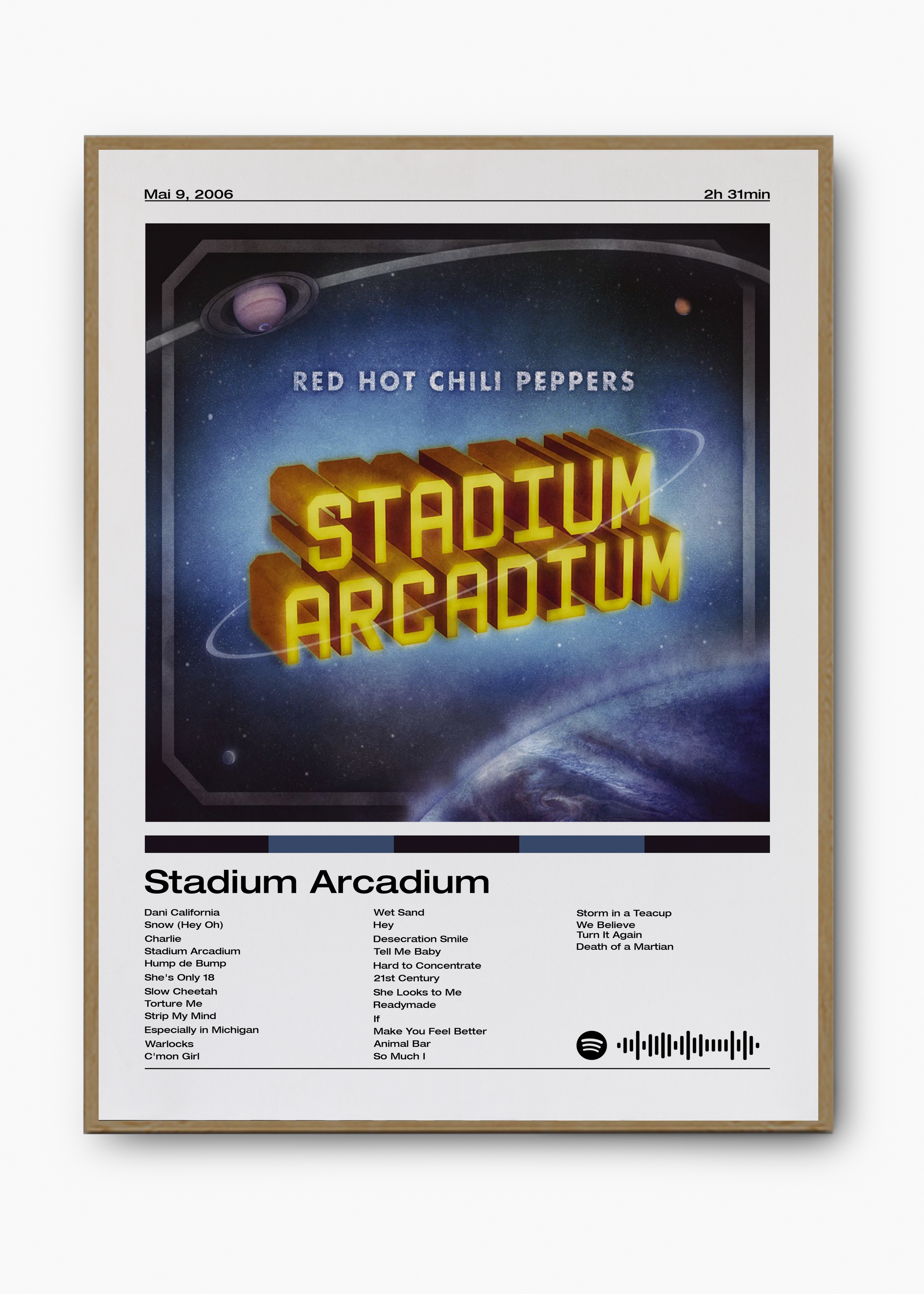 Quadro Red Hot Chili Peppers Stadium Arcadium - 3