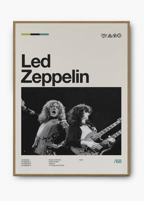 Quadro Led Zeppelin Banda
