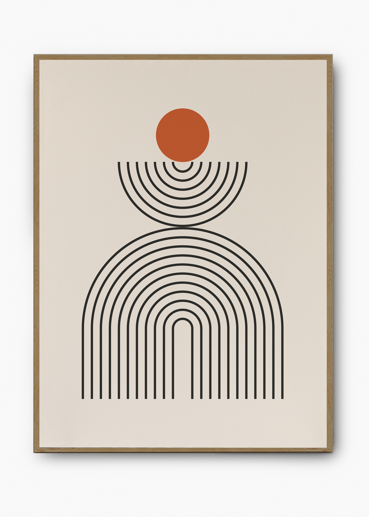 Quadro Bauhaus Abstract Harmony I - 3