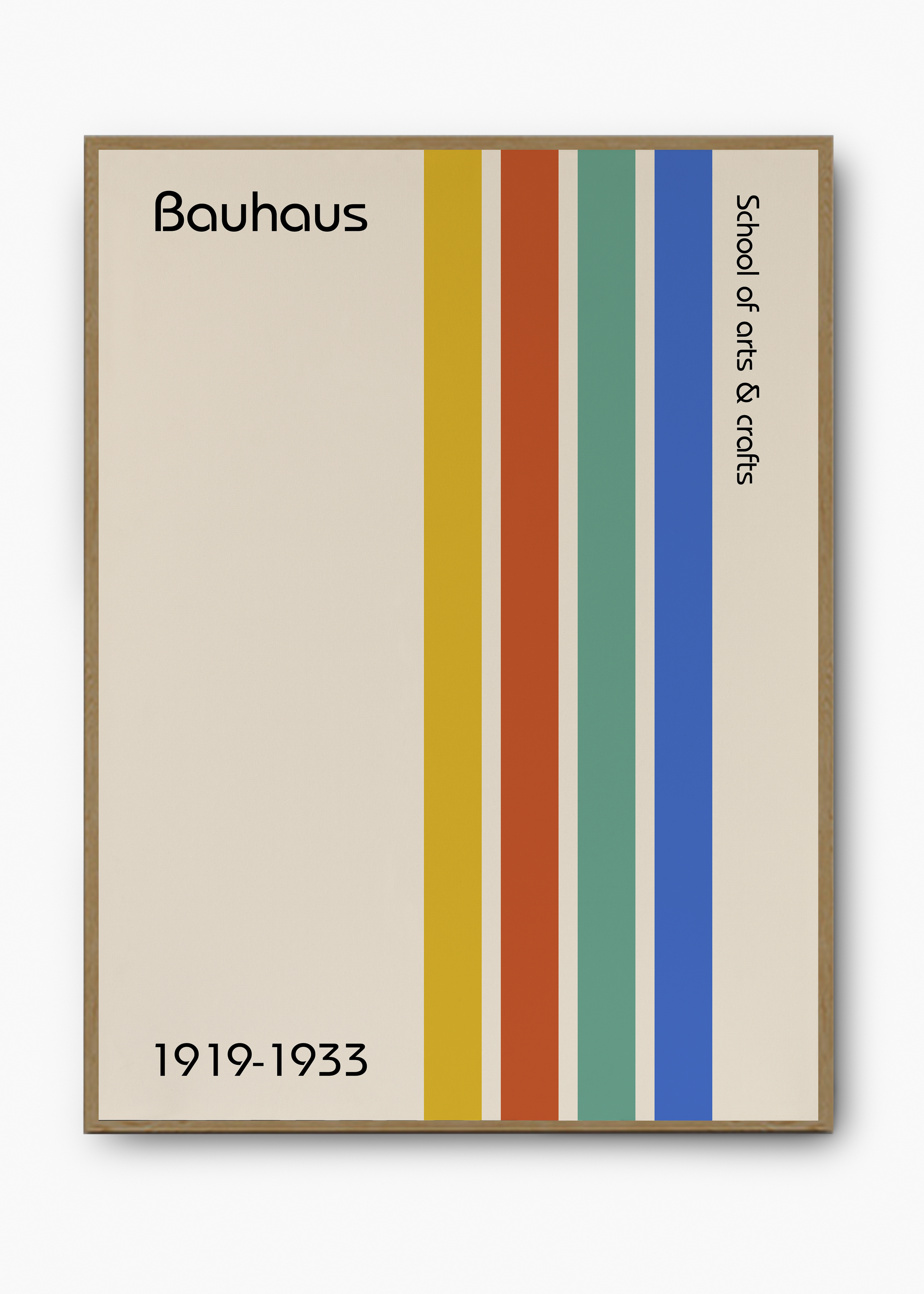 Quadro Bauhaus Symmetry - 3
