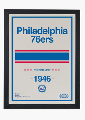 Quadro NBA Philadelphia 76ers