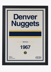 Quadro NBA Denver Nuggets