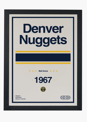 Quadro NBA Denver Nuggets