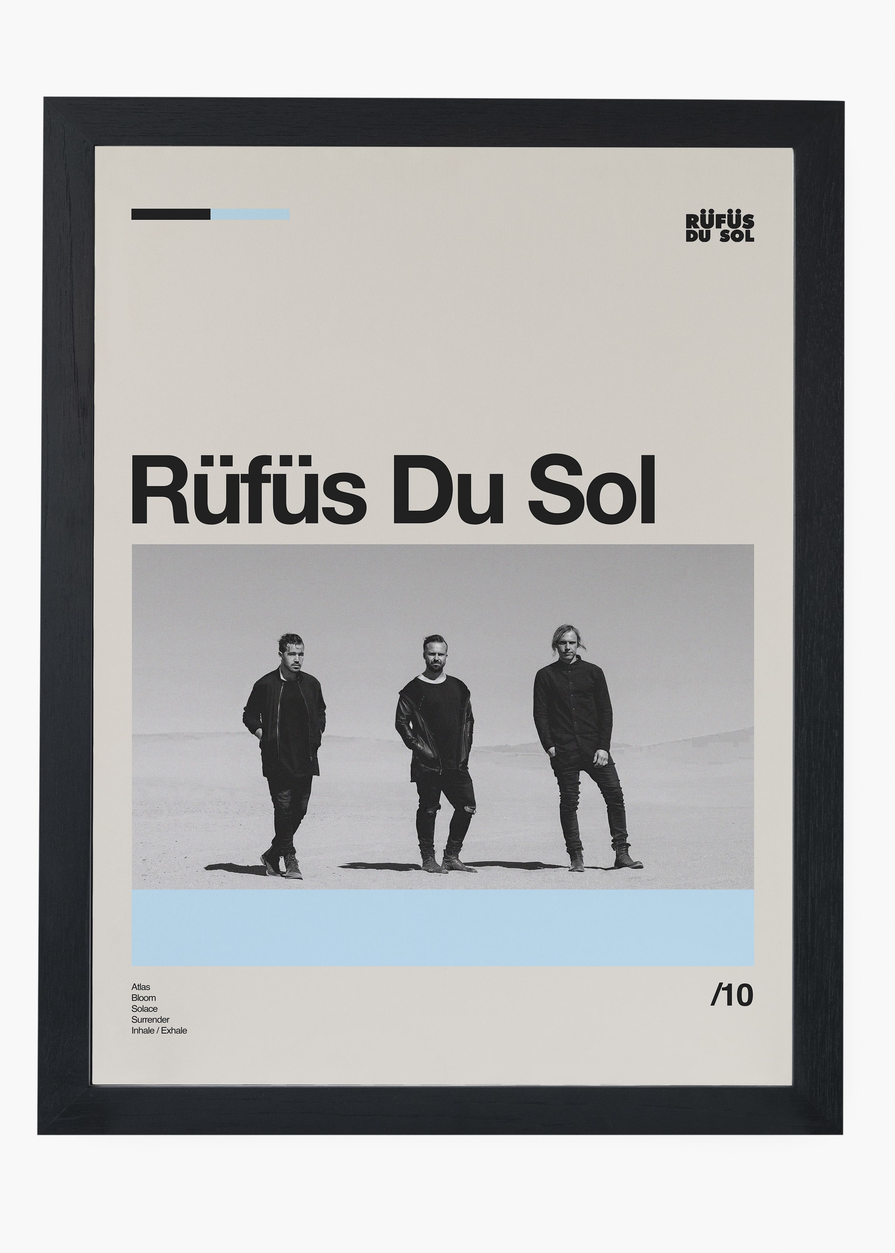 Quadro Rufus du Sol Banda