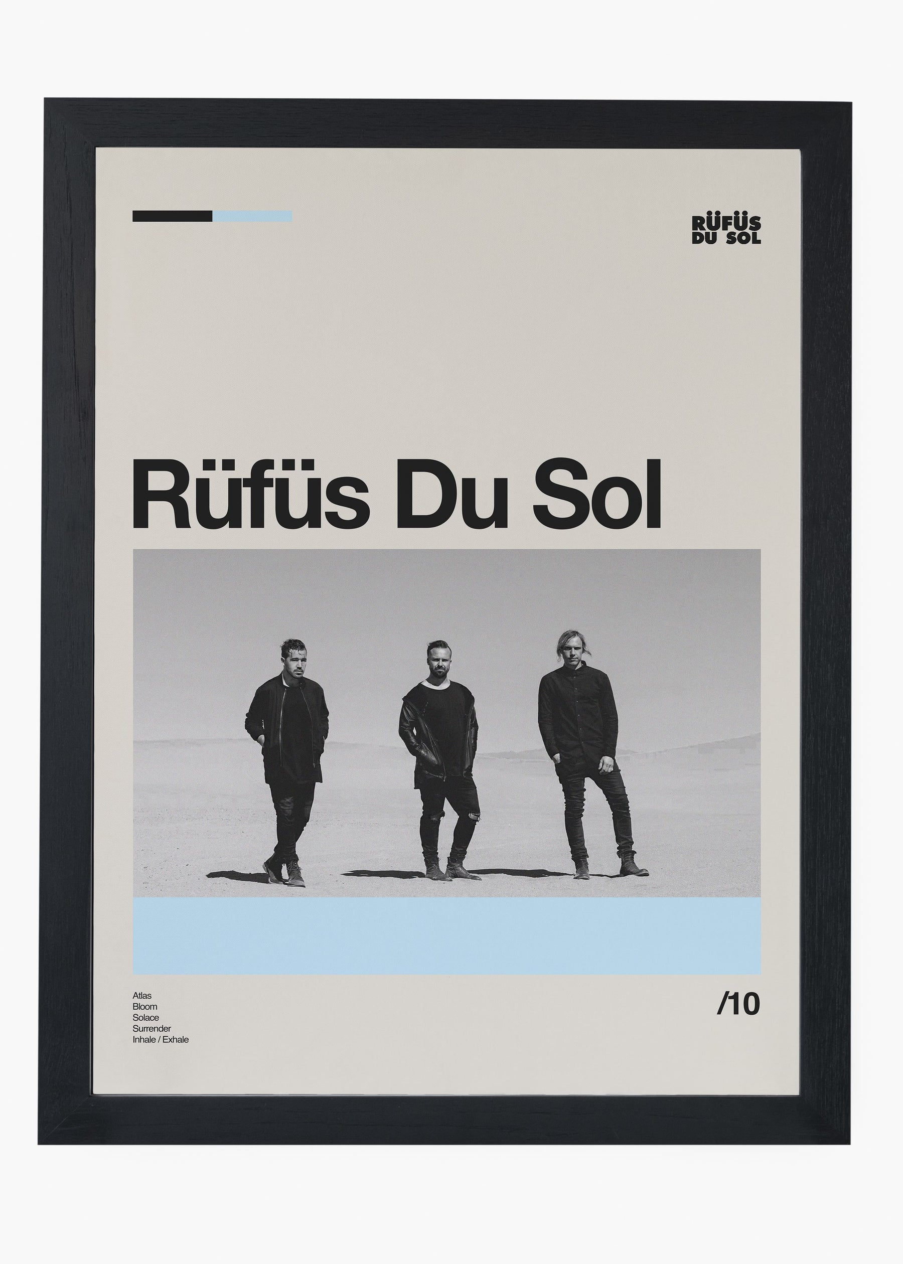 Quadro Rufus du Sol Banda