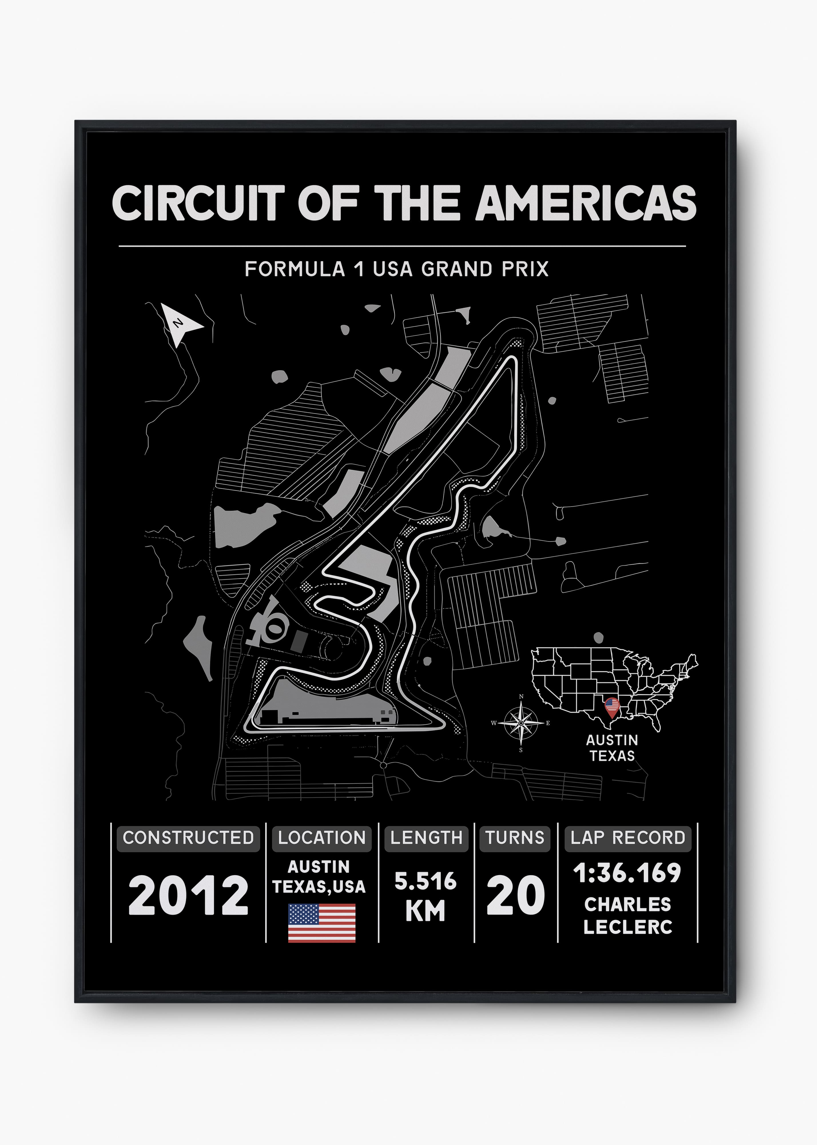 Quadro GP Circuit Of The Americas