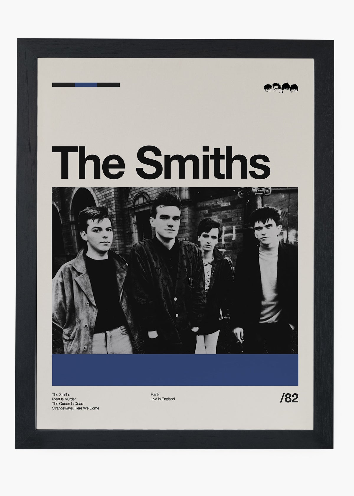 Quadro The Smiths Banda