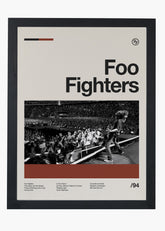 Quadro Foo Fighters Banda
