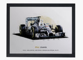 Quadro Lewis Hamilton 2008 World Champion