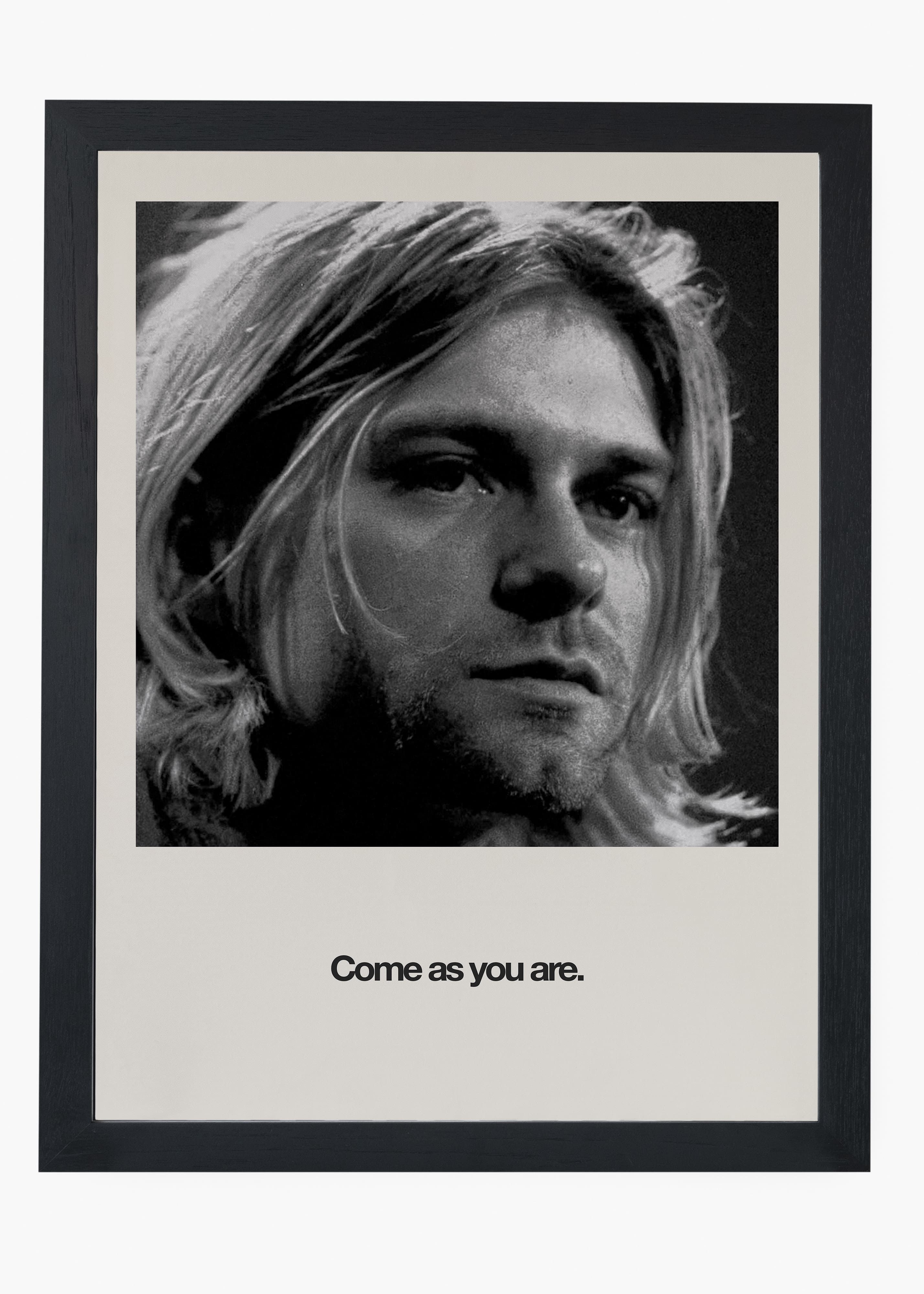 Quadro Kurt Cobain - Nirvana - Come as You Are