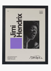 Quadro Signature Jimi Hendrix
