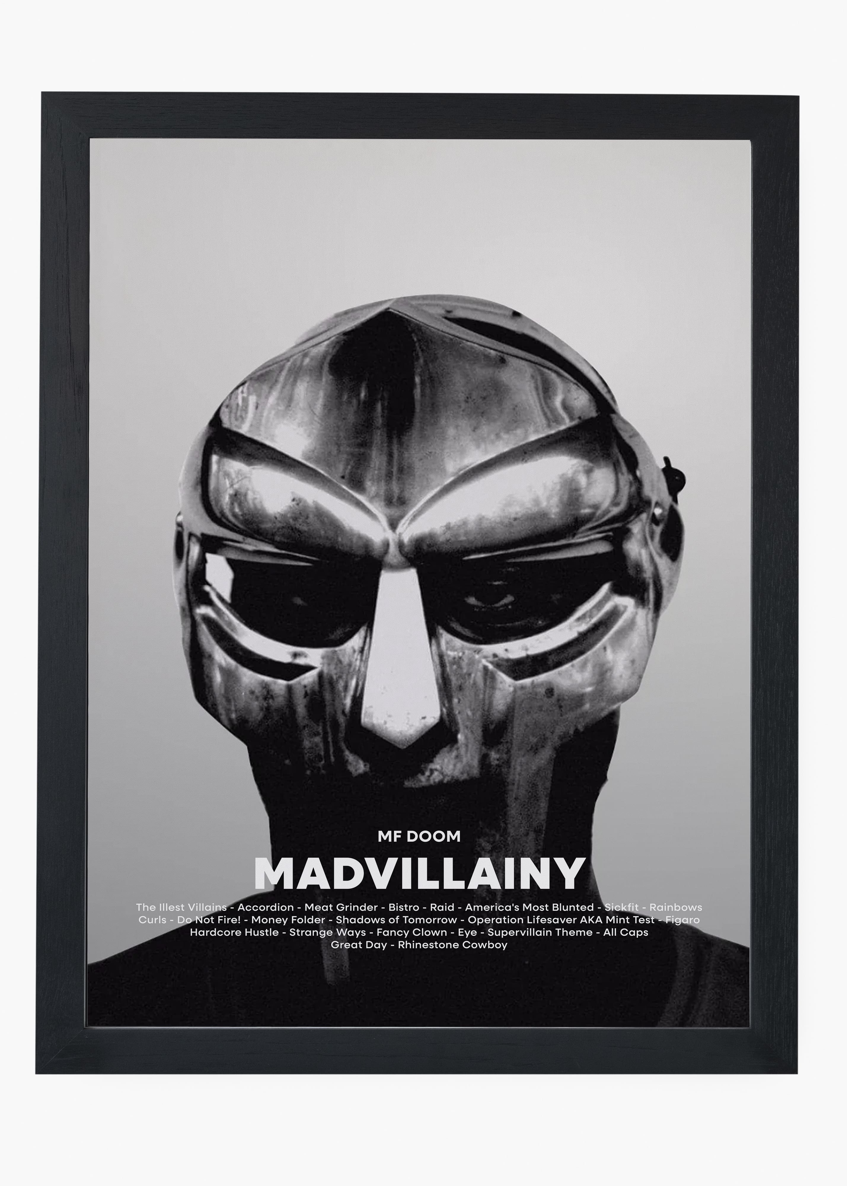 Quadro MF Doom Madvillainy Capa