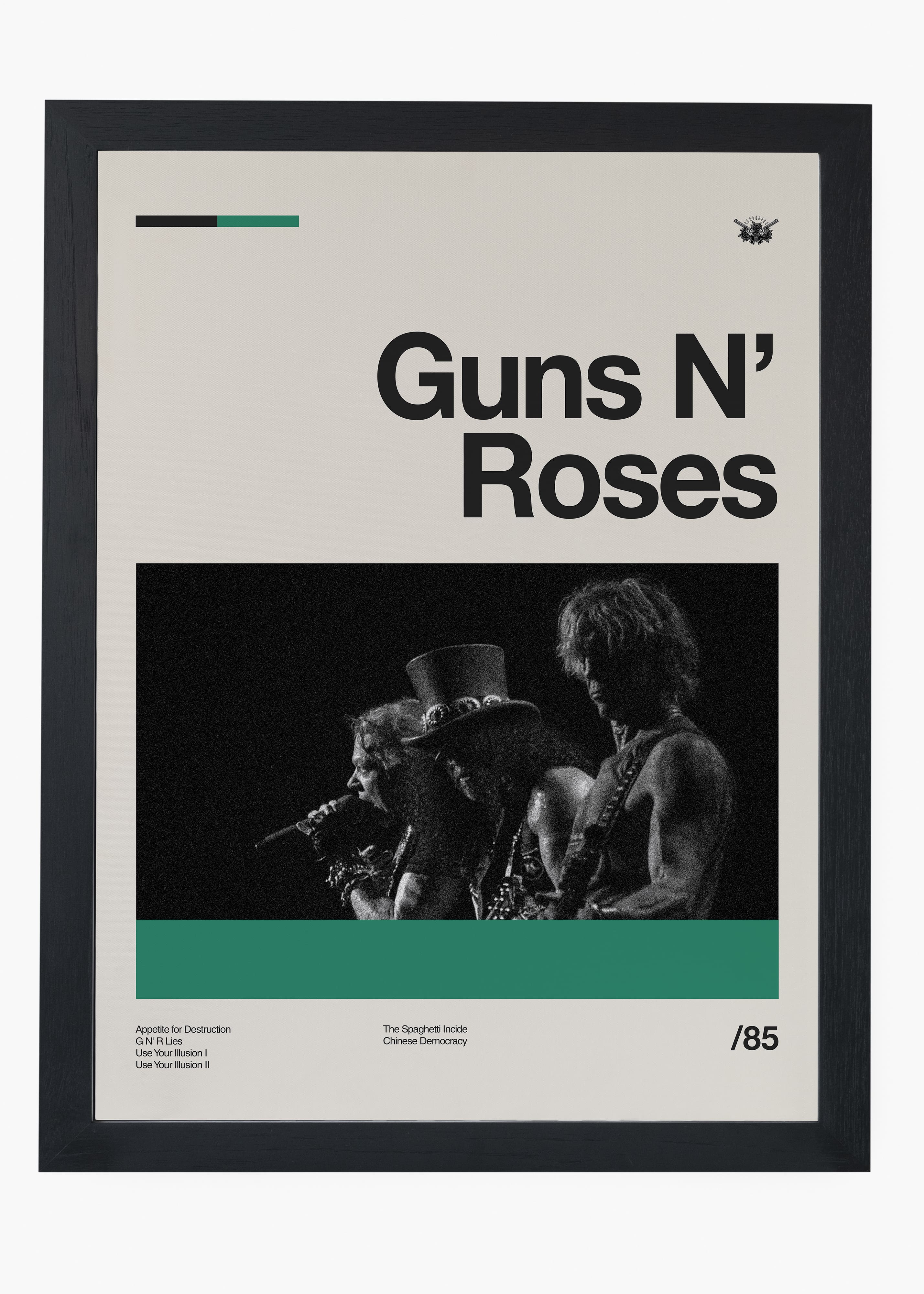 Quadro Guns n' Roses Banda