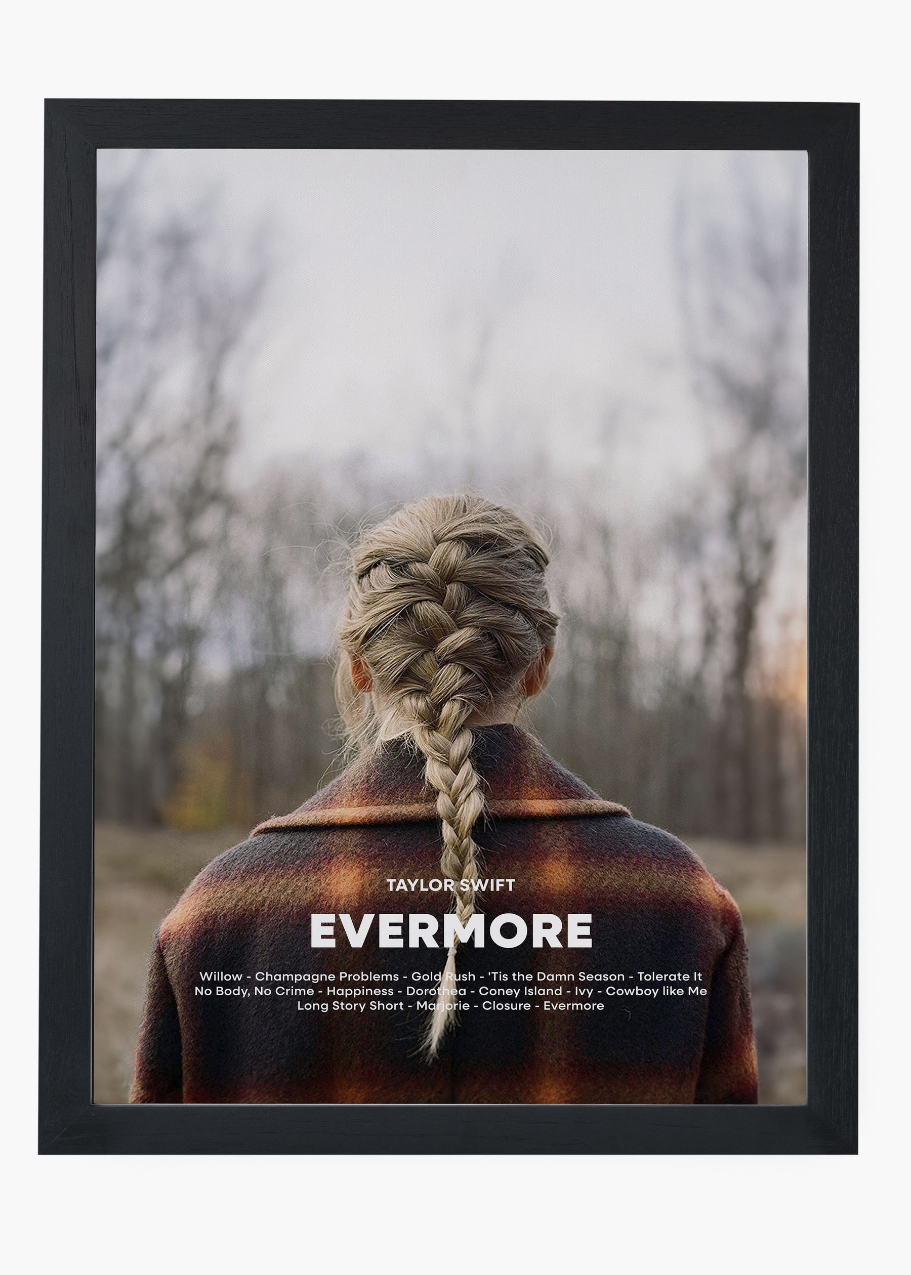 Quadro Taylor Swift Evermore Capa