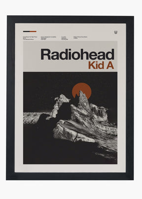 Quadro Radiohead Kid A