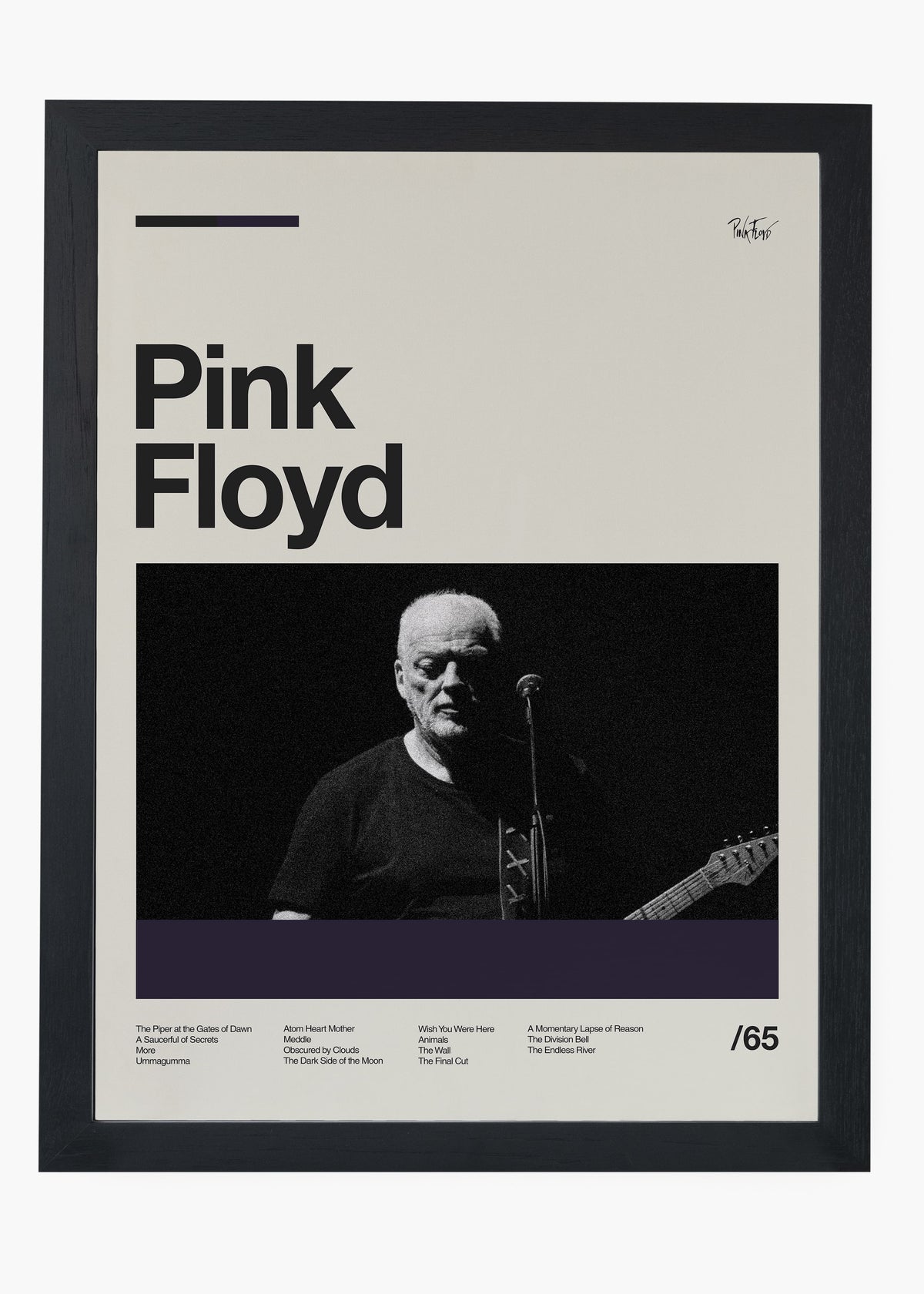 Quadro Pink Floyd Banda