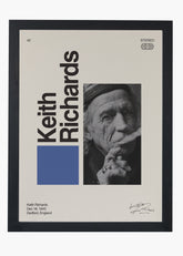 Quadro Signature Keith Richards