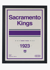 Quadro NBA Sacramento Kings