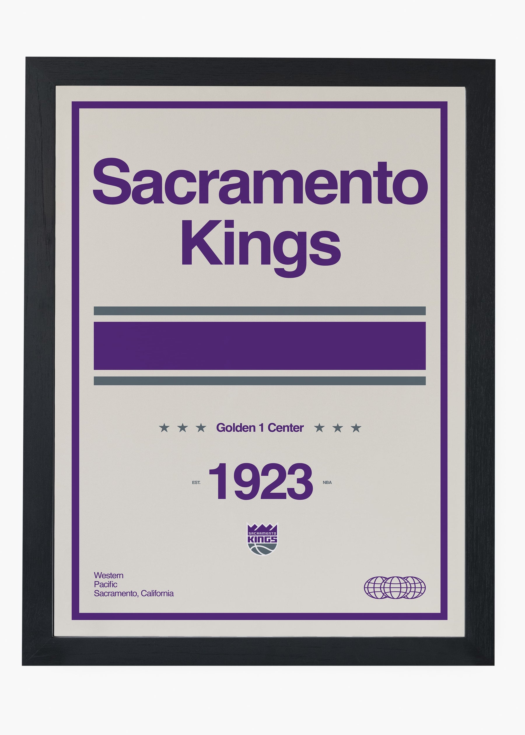 Quadro NBA Sacramento Kings