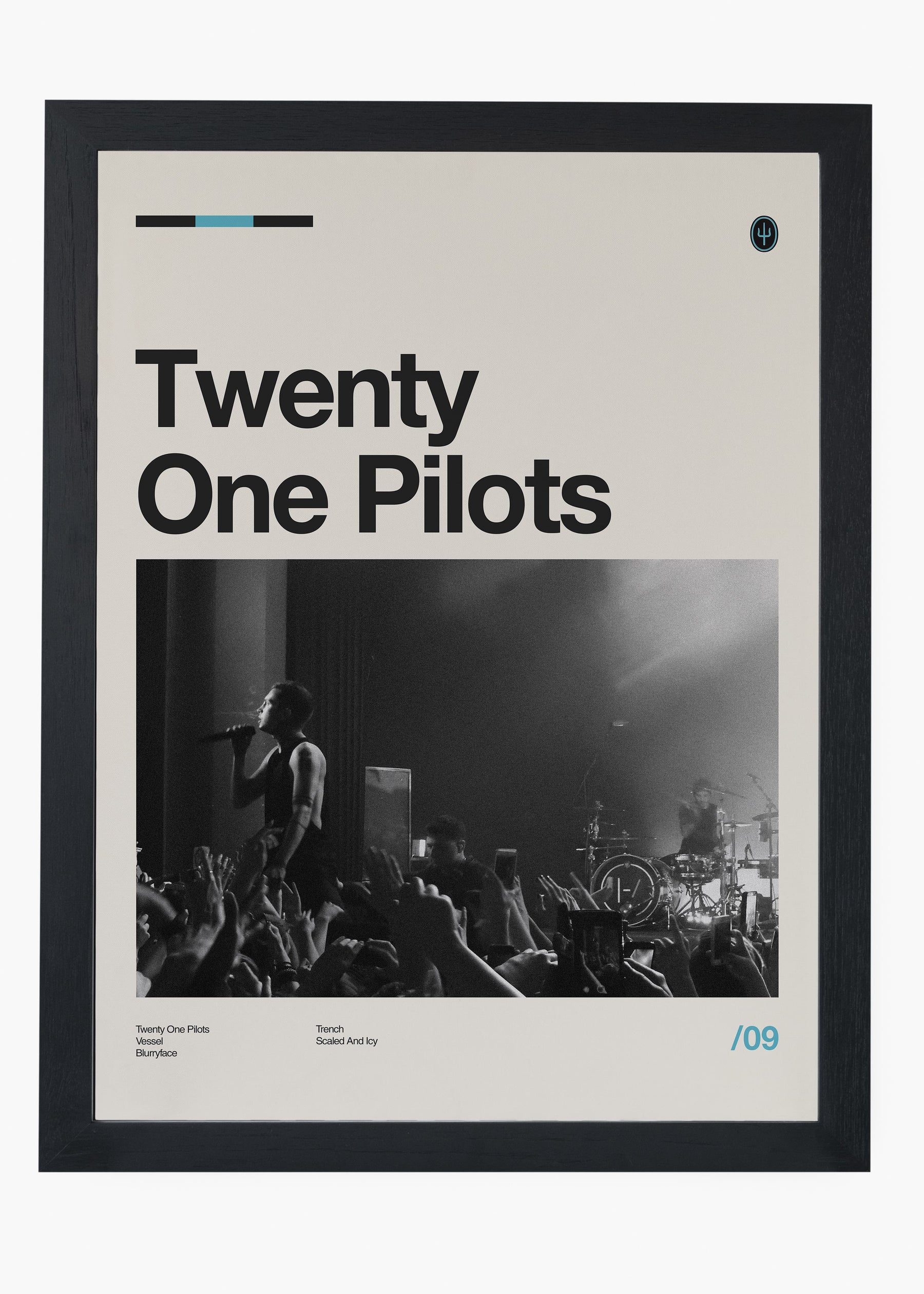 Quadro Twenty One Pilots Banda